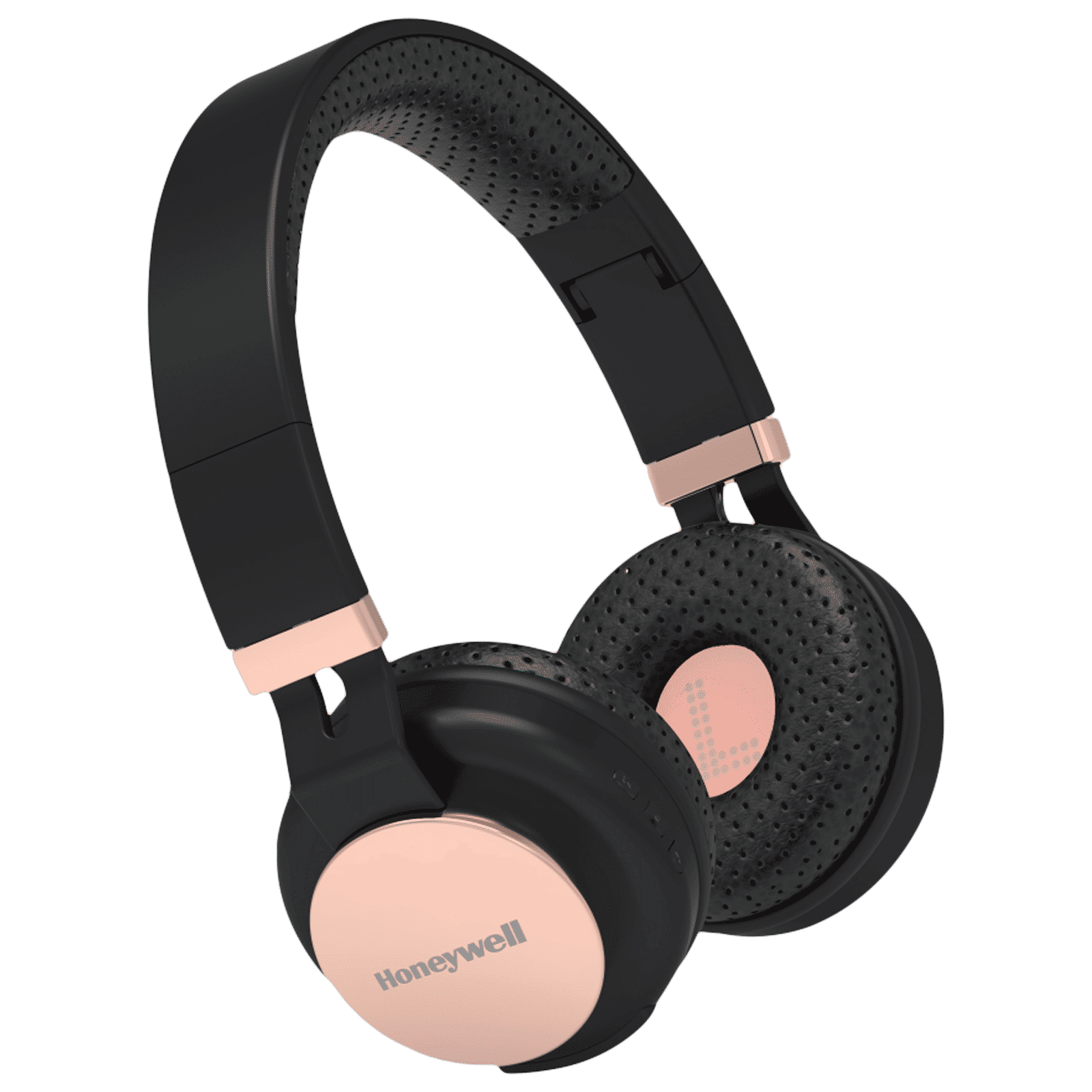 Honeywell Suono P10 Bluetooth Headphone with Mic (Google Assistant Enabled, Over Ear, Rose Gold)_1