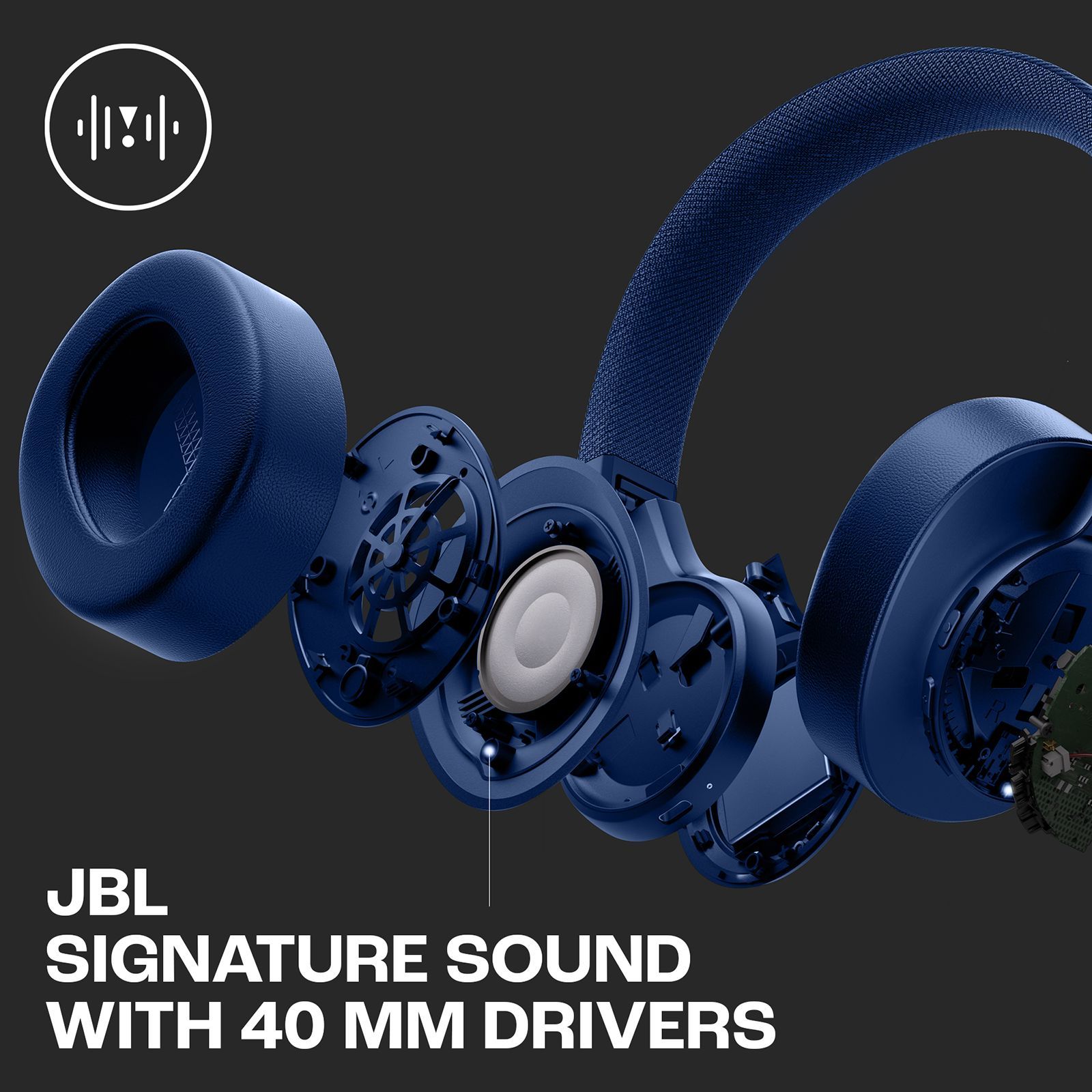 JBL LIVE 770NC Bluetooth Headphone with Mic (Upto 65 Hours Playback, Over Ear, Blue)_14