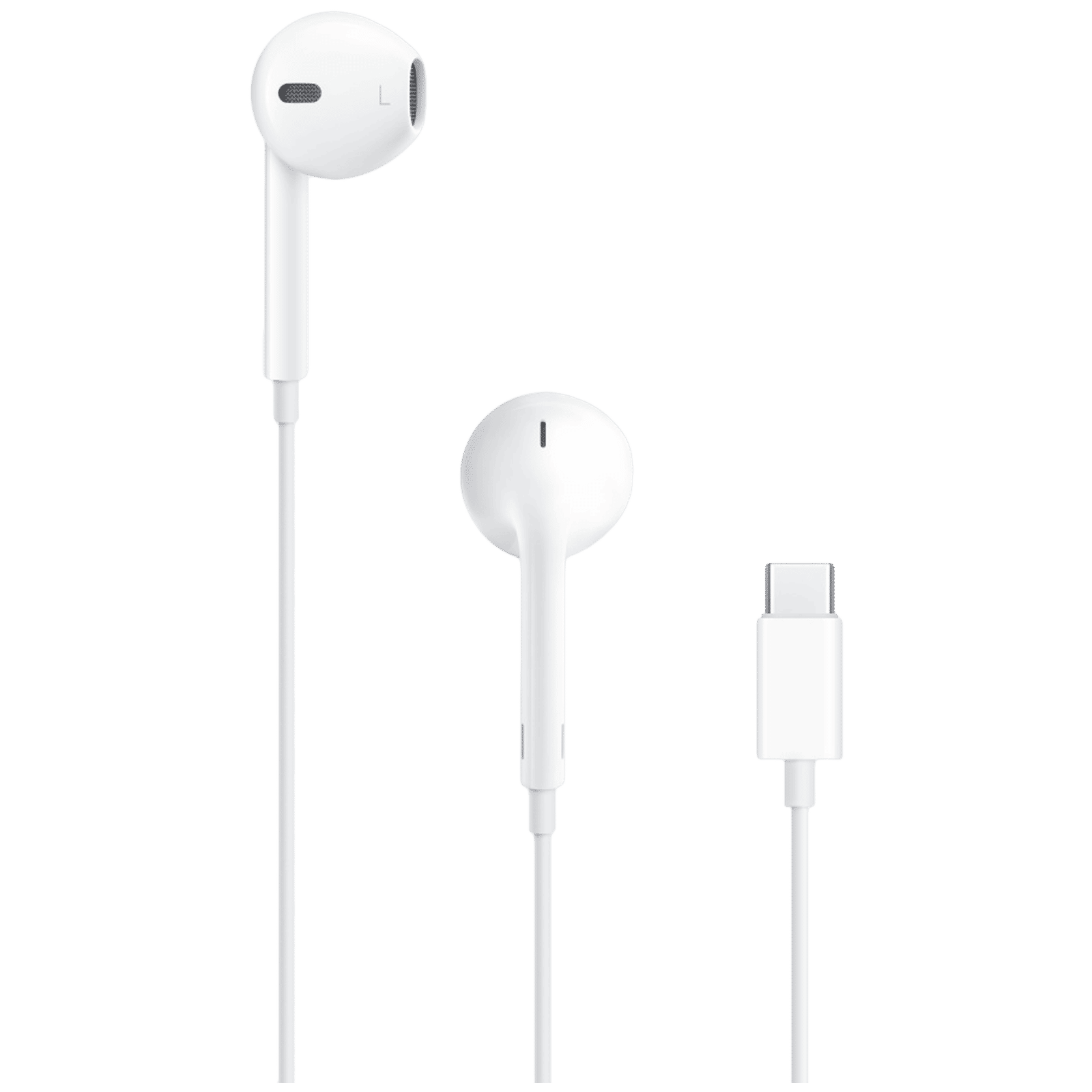 Apple EarPods Wired Earphones with Mic (USB-C Connector, In Ear, White)_1