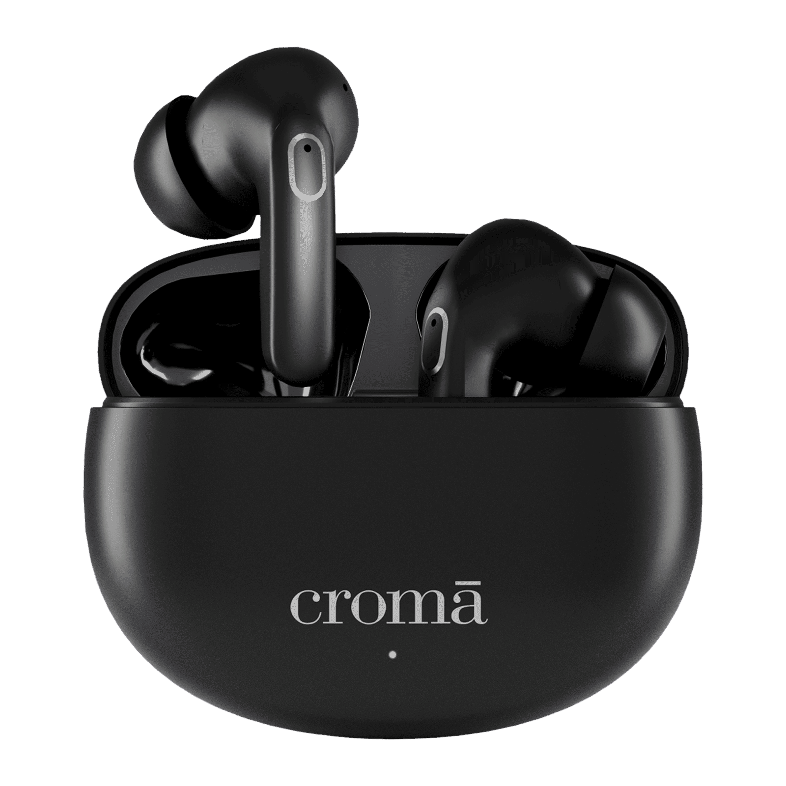 Croma CRSE045EPA030201 TWS Earbuds with Environmental Noise Cancellation (IPX4 Water Resistant, Siri & Google Voice Assistant, Black) Croma CRSE045EPA030201 TWS Earbuds with Environmental Noise Cancellation (IPX4 Water Resistant, Siri & Google Voice Assistant, Black)_1