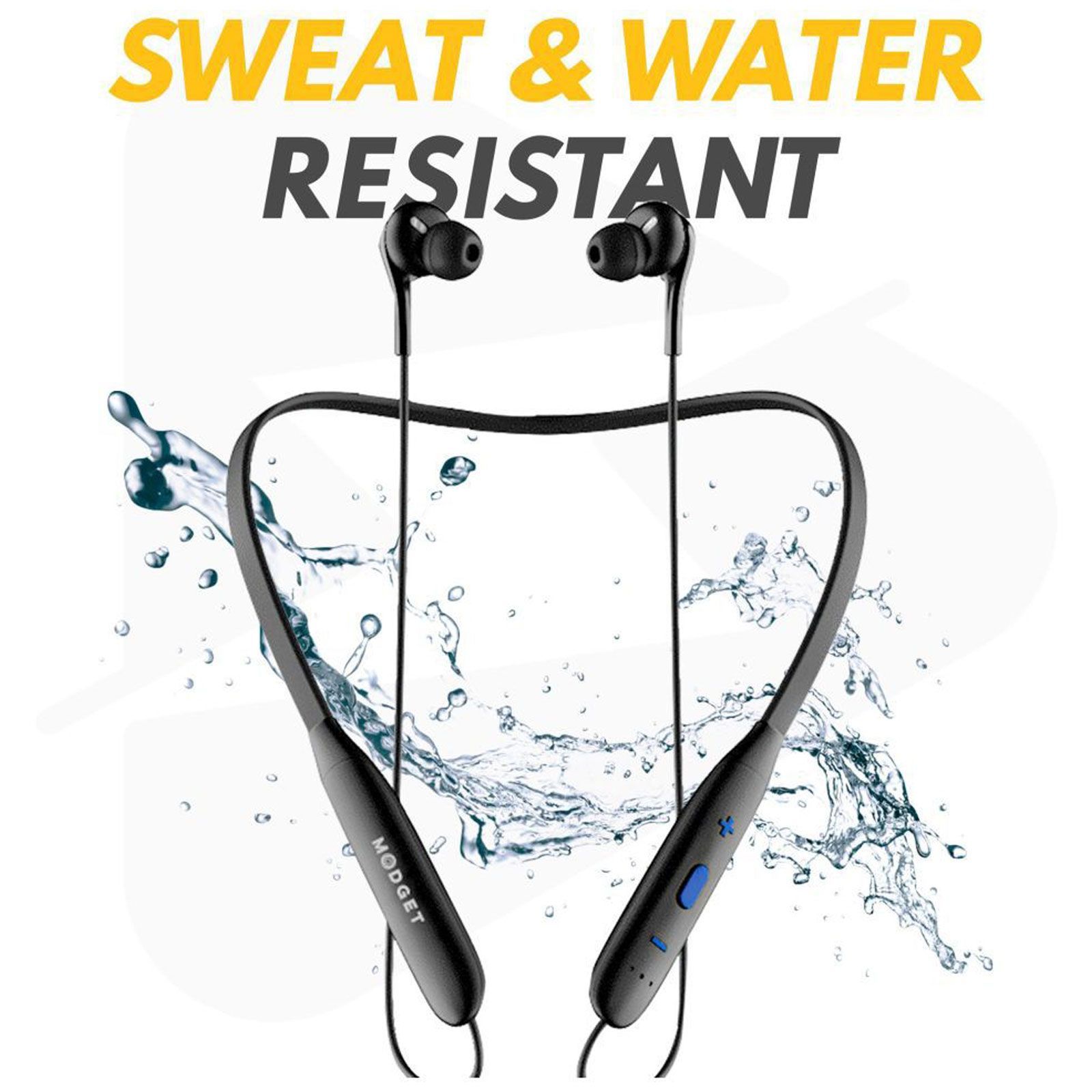 MODGET Bass Buds Neckband (Sweat Resistant, 12 Hours Playback Time, Black) MODGET Bass Buds Neckband (Sweat Resistant, 12 Hours Playback Time, Black)_6
