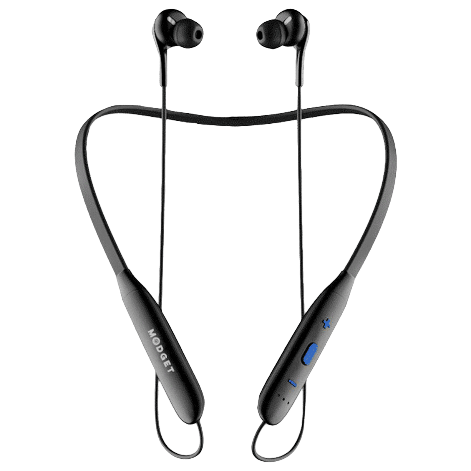MODGET Bass Buds Neckband (Sweat Resistant, 12 Hours Playback Time, Black) MODGET Bass Buds Neckband (Sweat Resistant, 12 Hours Playback Time, Black)_1