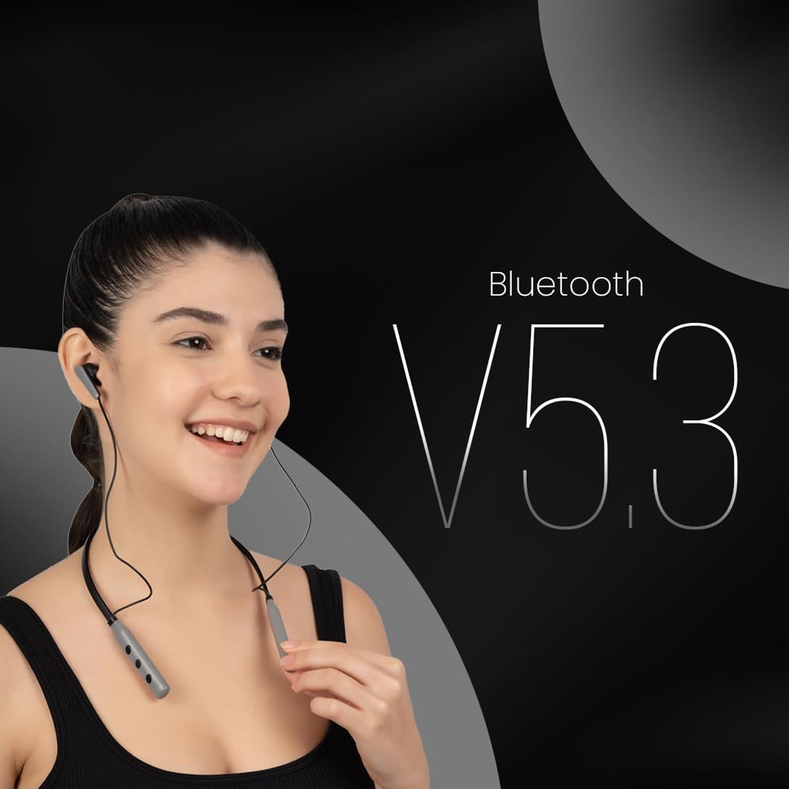 LUMIFORD XploriaHD XP15 Neckband (IPX4 Water Resistant, 16 Hours Playtime, Gun Grey)_7