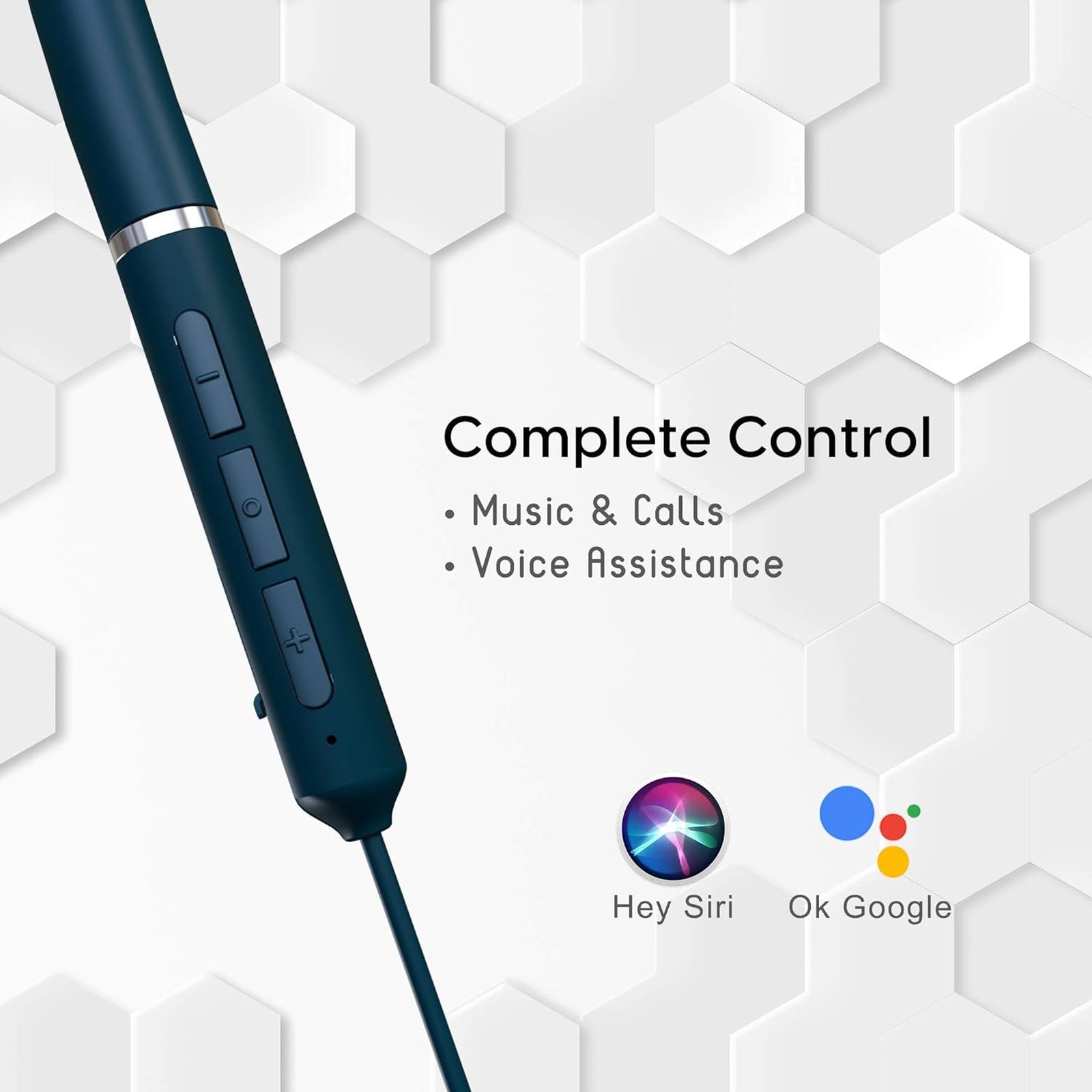 ambrane Bass Band Pro Neckband (IPX5 Water Resistant, Fast Charging, Teal Blue)_2