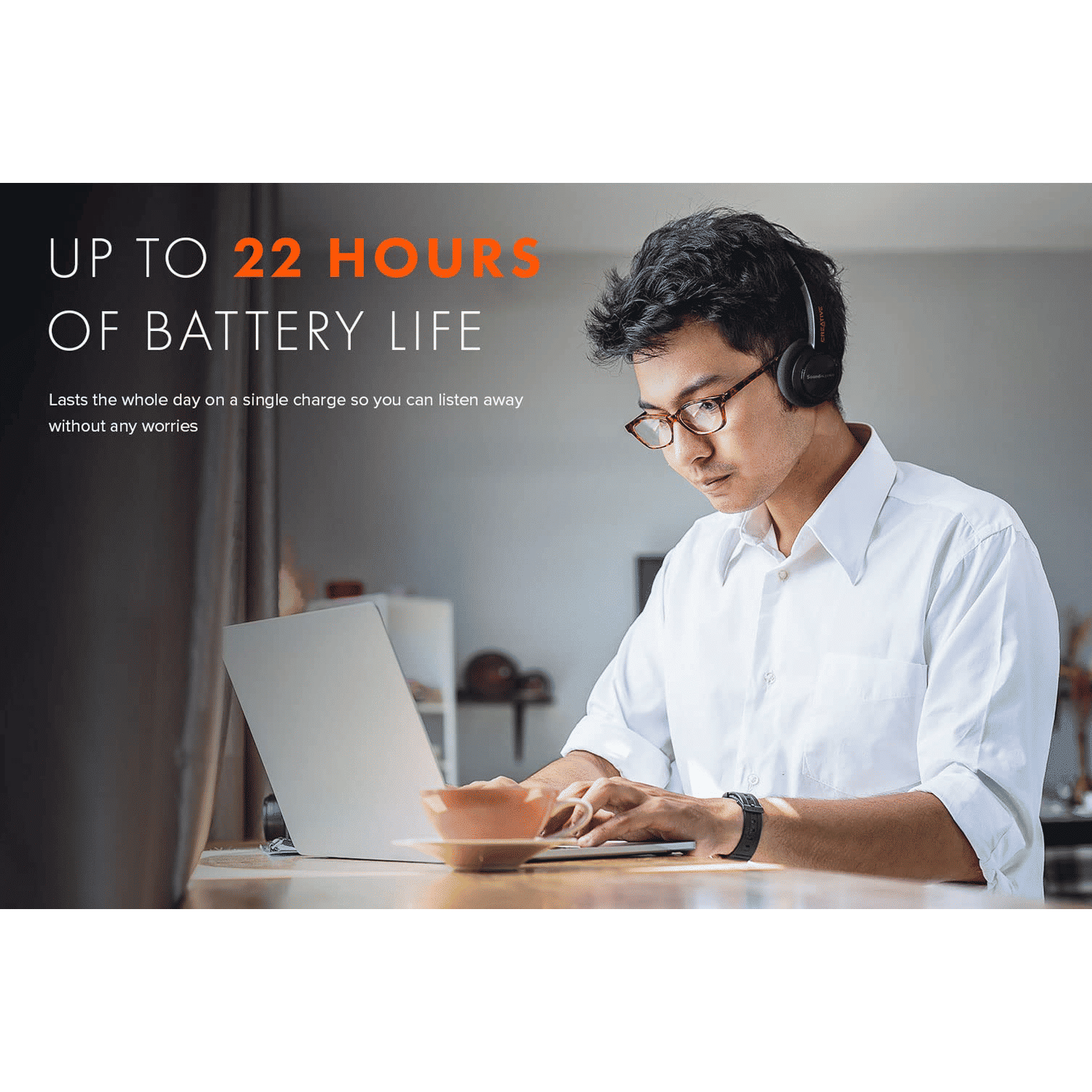 Creative Sound Blaster JAM V2 Bluetooth Headphone with Mic (Upto 22 Hours Playback, On Ear, Black)_6