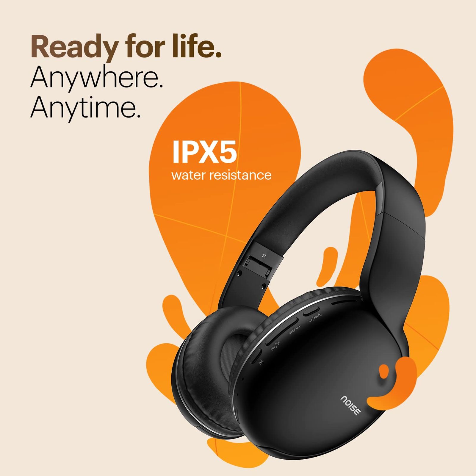 noise Two Bluetooth Headphone with Mic (Upto 50 Hours Playtime, Over Ear, Bold Black) noise Two Bluetooth Headphone with Mic (Upto 50 Hours Playtime, Over Ear, Bold Black)_10