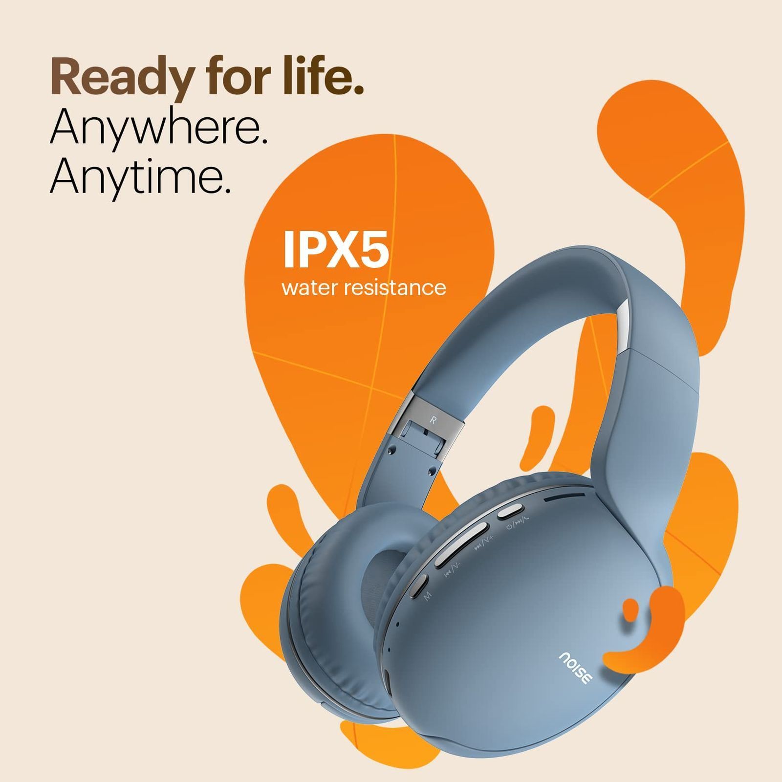 noise Two Bluetooth Headphone with Mic (Upto 50 Hours Playtime, Over Ear, Serene Blue) noise Two Bluetooth Headphone with Mic (Upto 50 Hours Playtime, Over Ear, Serene Blue)_8