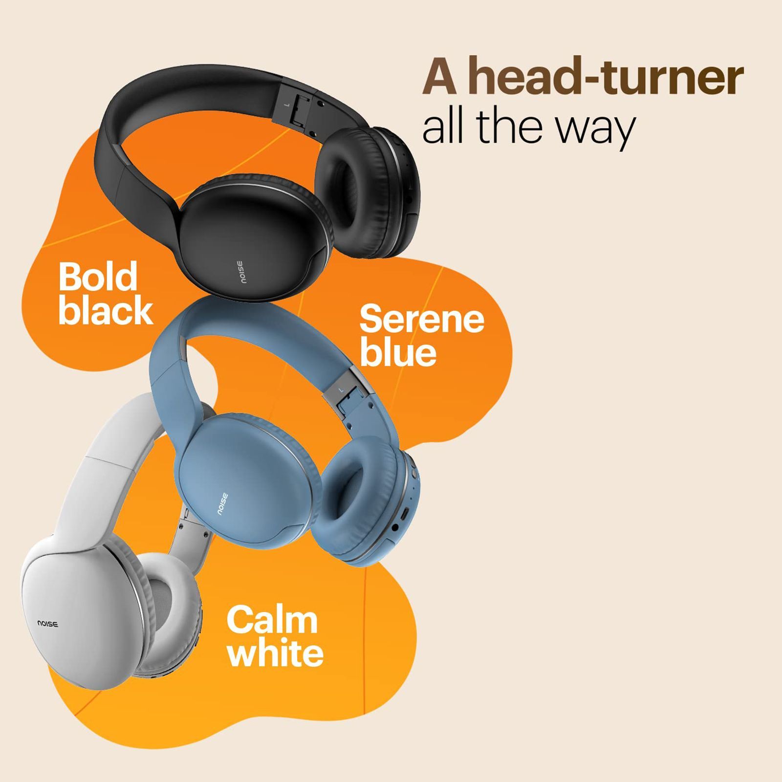 noise Two Bluetooth Headphone with Mic (Upto 50 Hours Playtime, Over Ear, Serene Blue) noise Two Bluetooth Headphone with Mic (Upto 50 Hours Playtime, Over Ear, Serene Blue)_12
