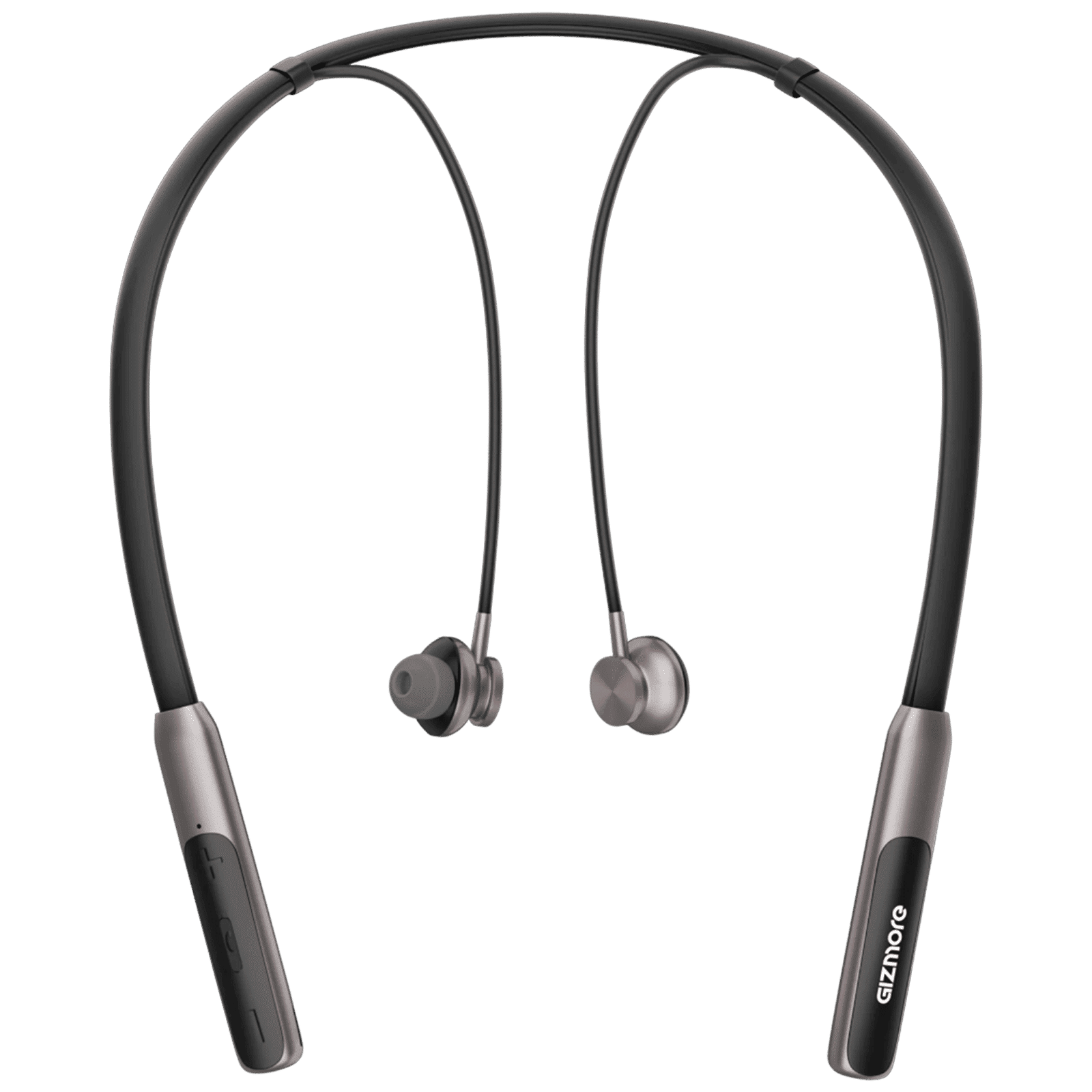 GIZmore GIZ MN217 Neckband (Sweatproof, 360 Degree Surround Stereo Sound, Black)_1