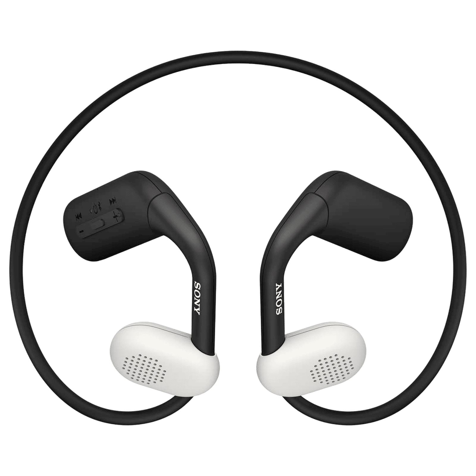 SONY Float Run WIOE610 Bone Conduction Bluetooth Headset (IPX4 Water Resistant, 10 Hours Playback, Black)_4