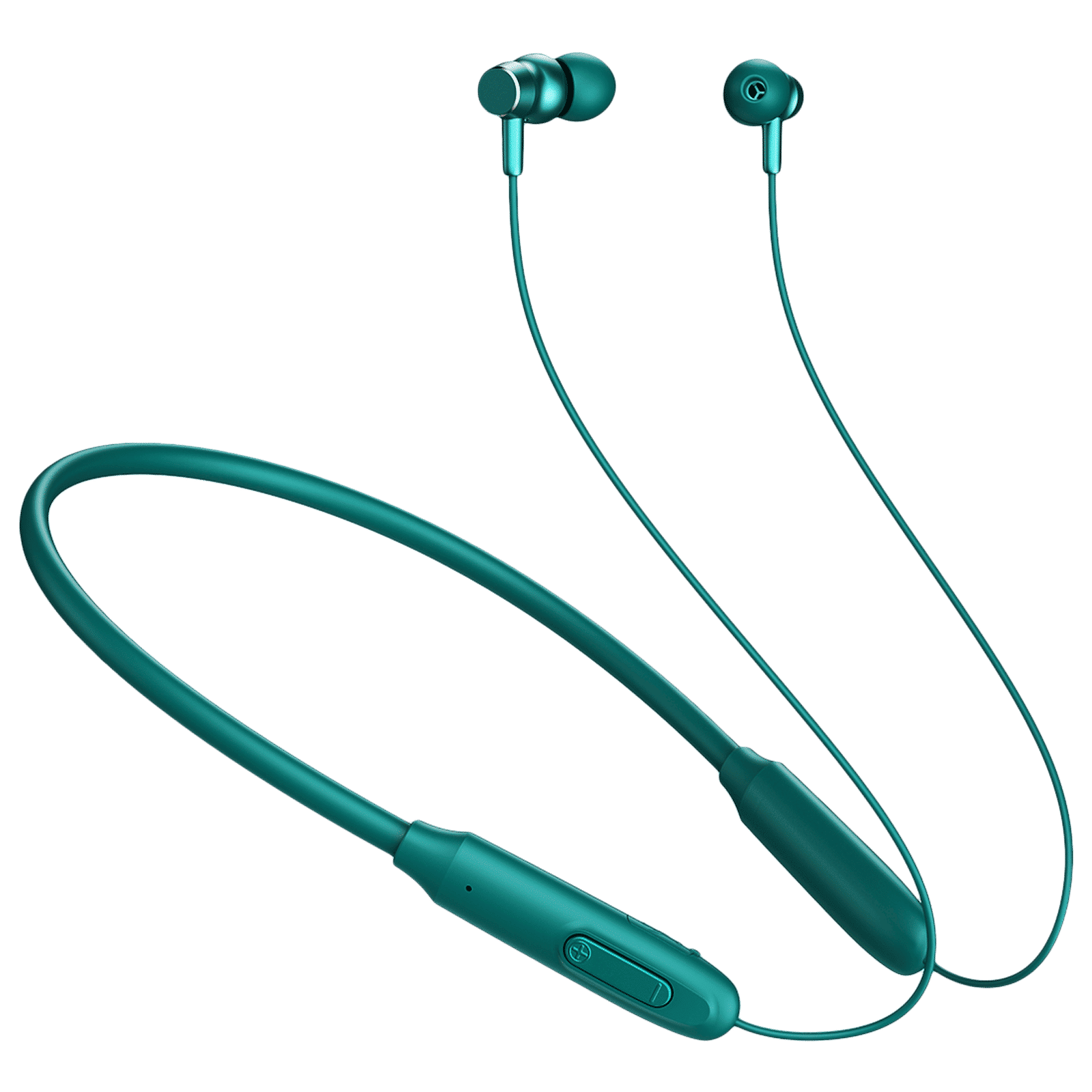 pTron InTunes Ace Neckband with Passive Noise Cancellation (IPX5 Water Resistant, Fast Charging, Green)_1