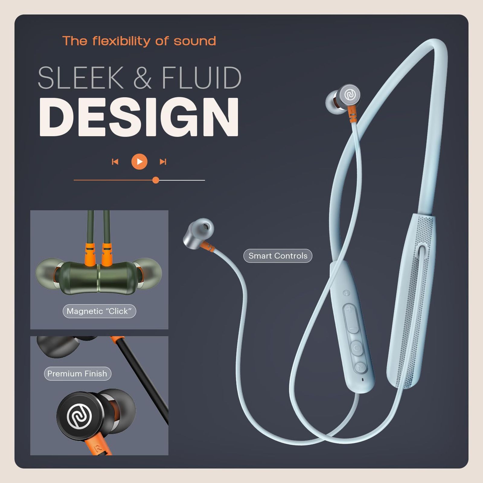 noise Airwave Neckband with Environmental Noise Cancellation (IPX5 Water Resistant, 3 EQ Modes, Jet Black)_9