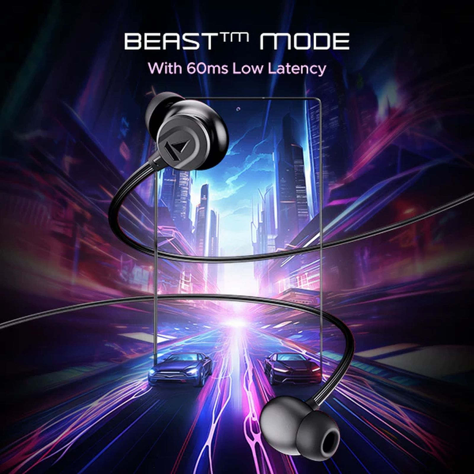 boAt Rockerz 255 Neckband with Active Noise Cancellation ((IPX4 Water Resistant, Beast Mode, Raven Black)_8