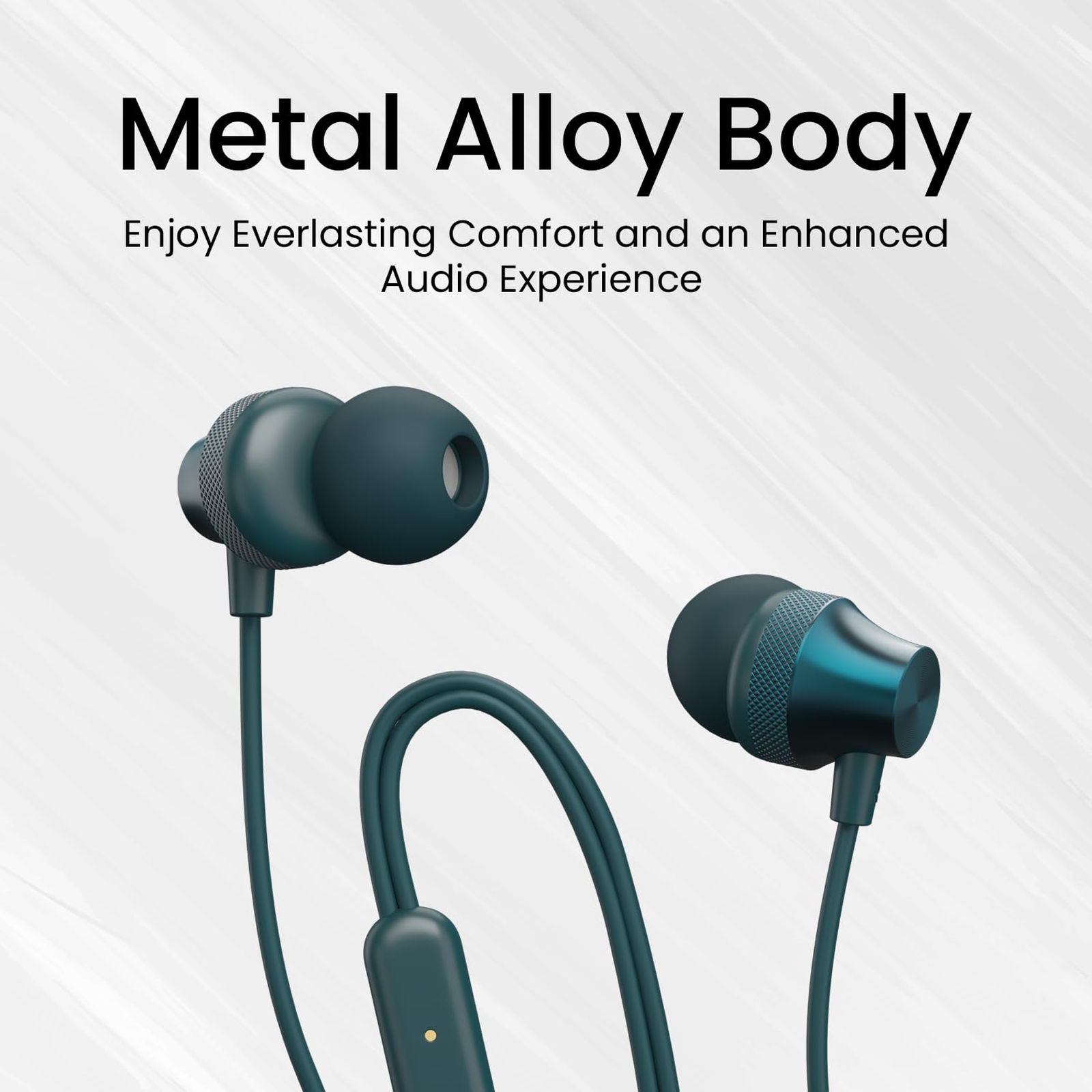 PORTRONICS Conch Beat C POR 2288 Wired Earphone with Mic (USB Type C Connector, In Ear, Blue)_4