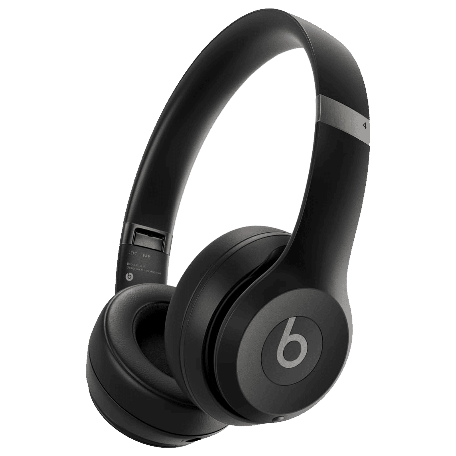 beats Solo 4 Bluetooth Headphone with Mic (Siri Voice Assistant, On Ear, Matt Black)_1