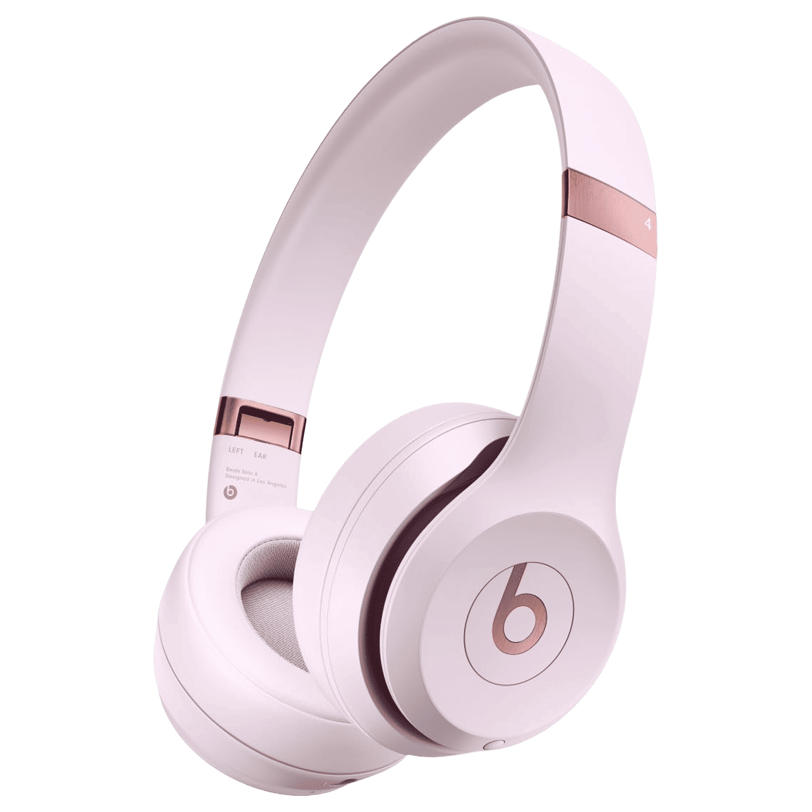 beats Solo 4 Bluetooth Headphone with Mic (Siri Voice Assistant, On Ear, Cloud Pink)_1