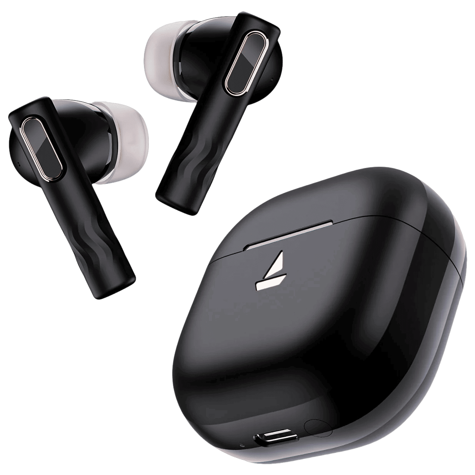 boAt Nirvana Nebula TWS Earbuds with Active Noise Cancellation (IPX5 Sweat & Water Resistant, Fast Charge, Mistique Black)_1