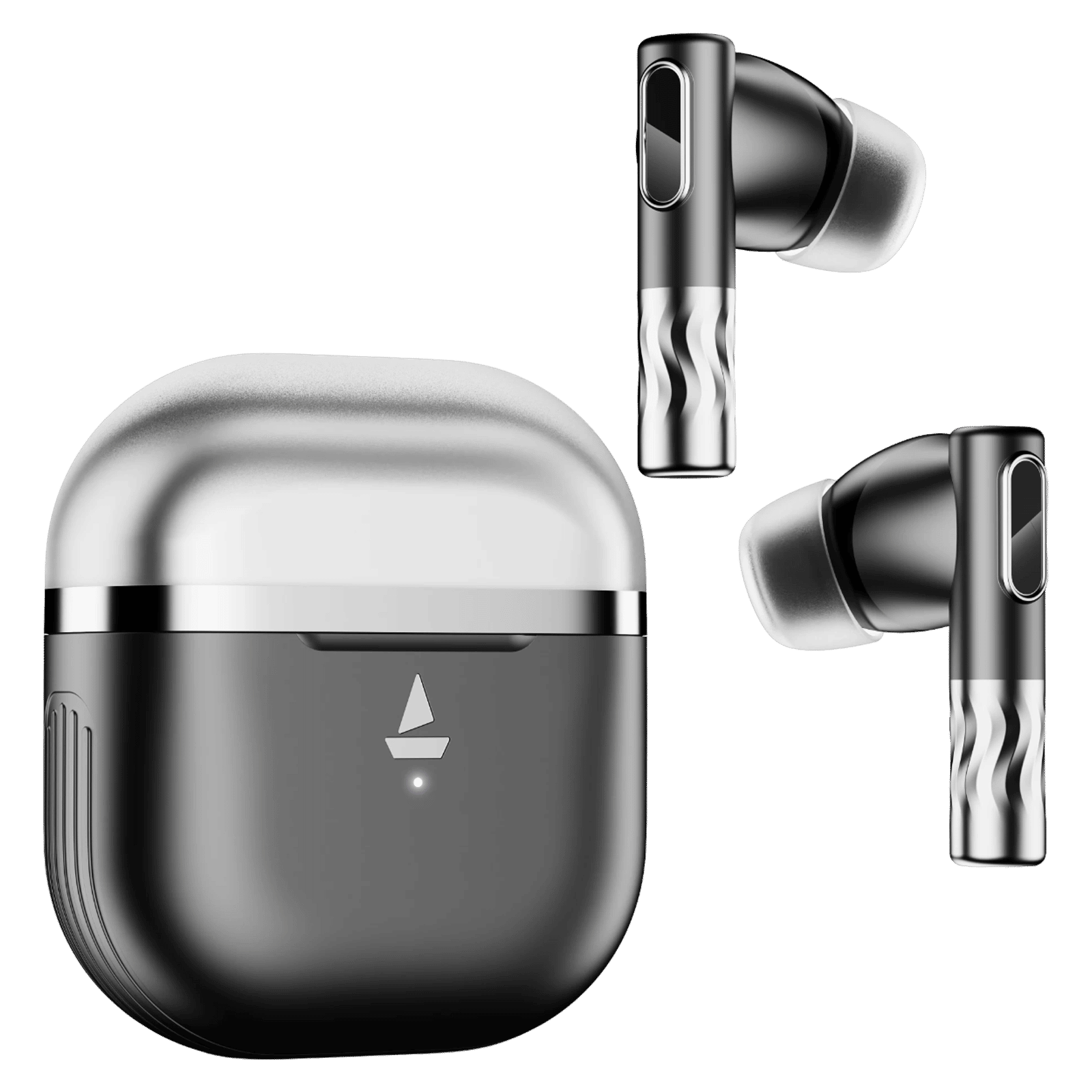 boAt Nirvana Zenith TWS Earbuds with Active Noise Cancellation (IPX5 Water Resistant, 50 Hours of Playtime, Mystique Black) boAt Nirvana Zenith TWS Earbuds with Active Noise Cancellation (IPX5 Water Resistant, 50 Hours of Playtime, Mystique Black)_1
