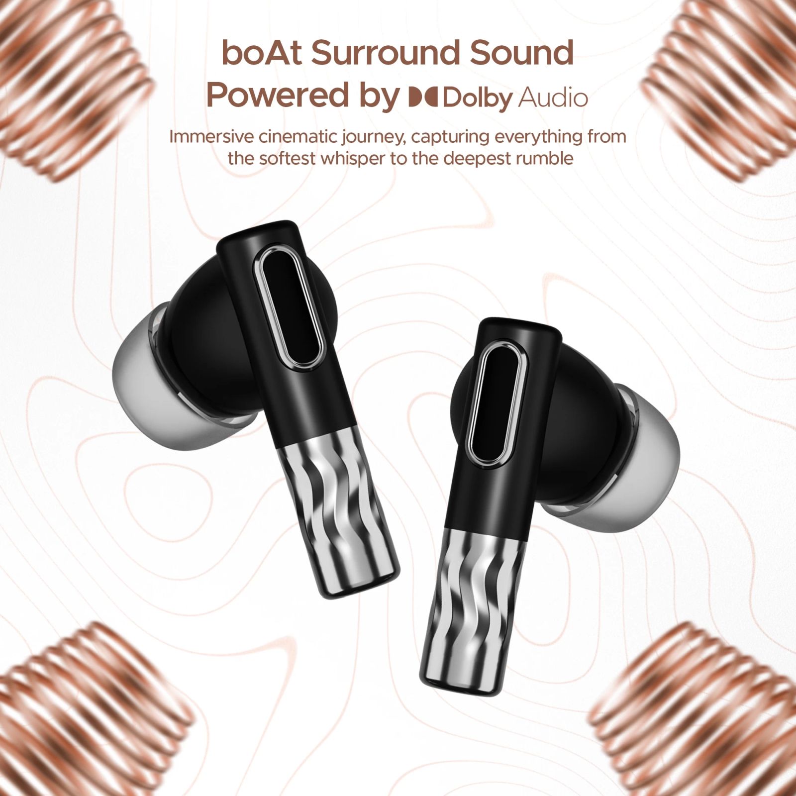 boAt Nirvana Zenith TWS Earbuds with Active Noise Cancellation (IPX5 Water Resistant, 50 Hours of Playtime, Mystique Black) boAt Nirvana Zenith TWS Earbuds with Active Noise Cancellation (IPX5 Water Resistant, 50 Hours of Playtime, Mystique Black)_8