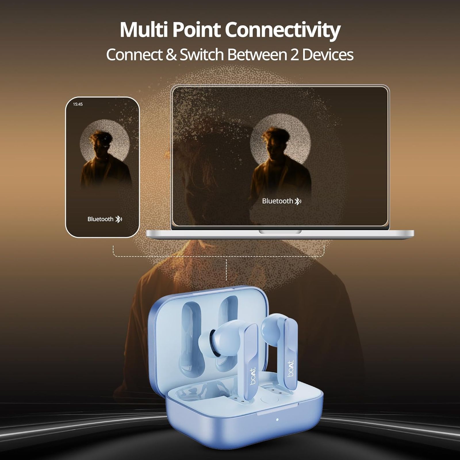 boAt Airdopes 800 TWS Earbuds with Environmental Noise Cancellation (IPX5 Water Resistant, ASAP Charge, Interstellar Blue)_4