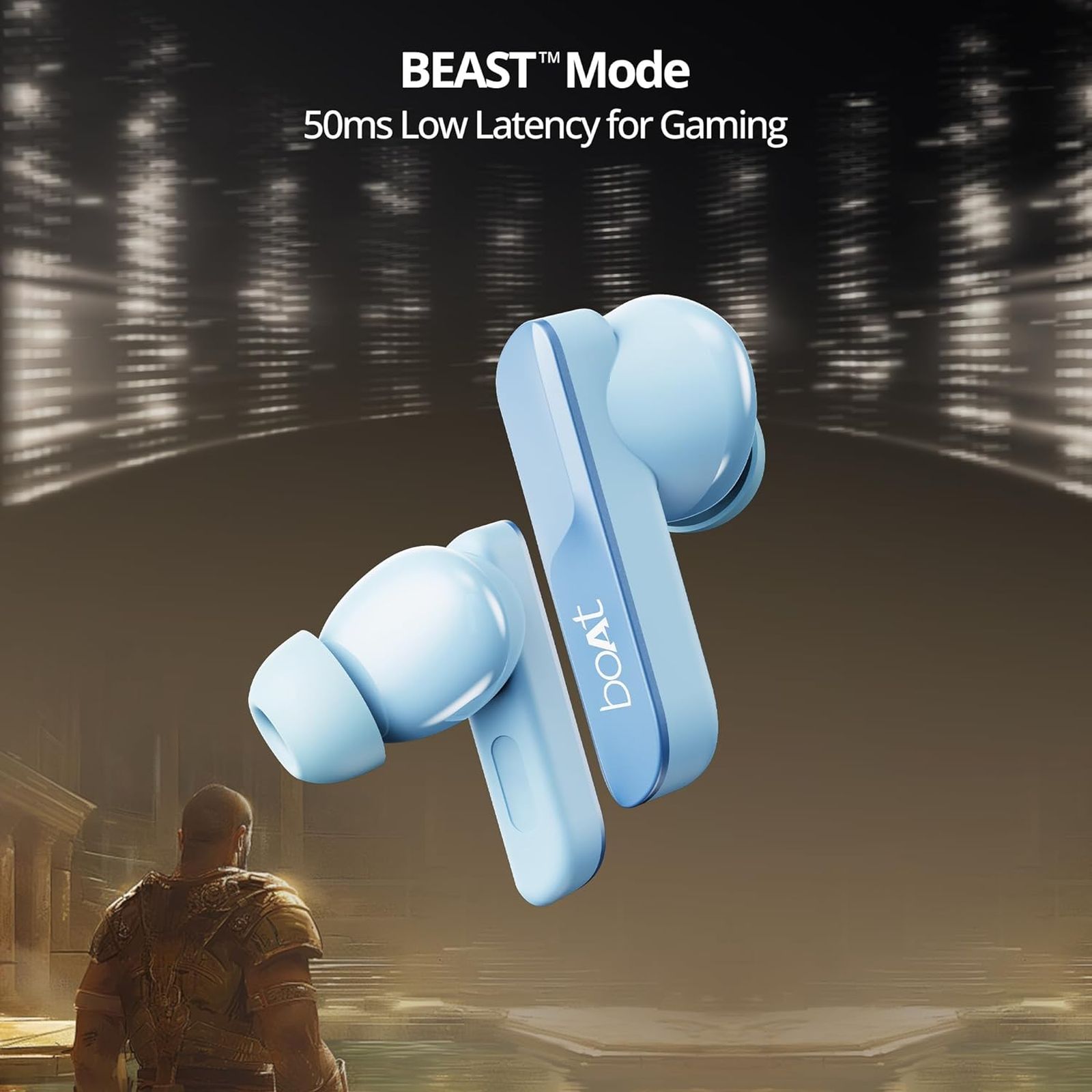 boAt Airdopes 800 TWS Earbuds with Environmental Noise Cancellation (IPX5 Water Resistant, ASAP Charge, Interstellar Blue)_6