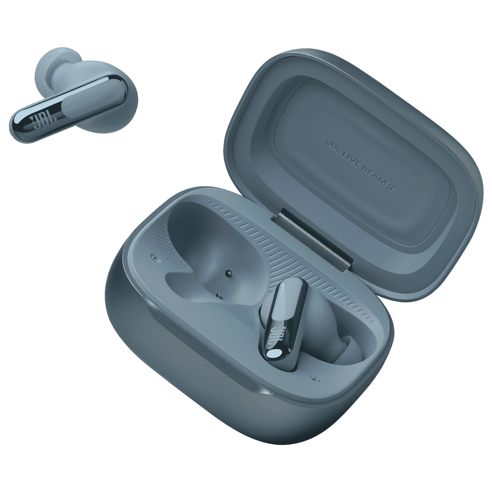 JBL Live Beam 3 TWS Earbuds with Adaptive Noise Cancellation (IP55 Waterproof & Dustproof, Touchscreen Display, Blue)_5