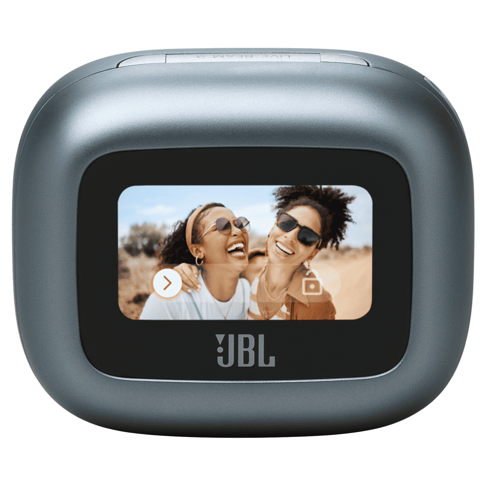 JBL Live Beam 3 TWS Earbuds with Adaptive Noise Cancellation (IP55 Waterproof & Dustproof, Touchscreen Display, Blue)_8