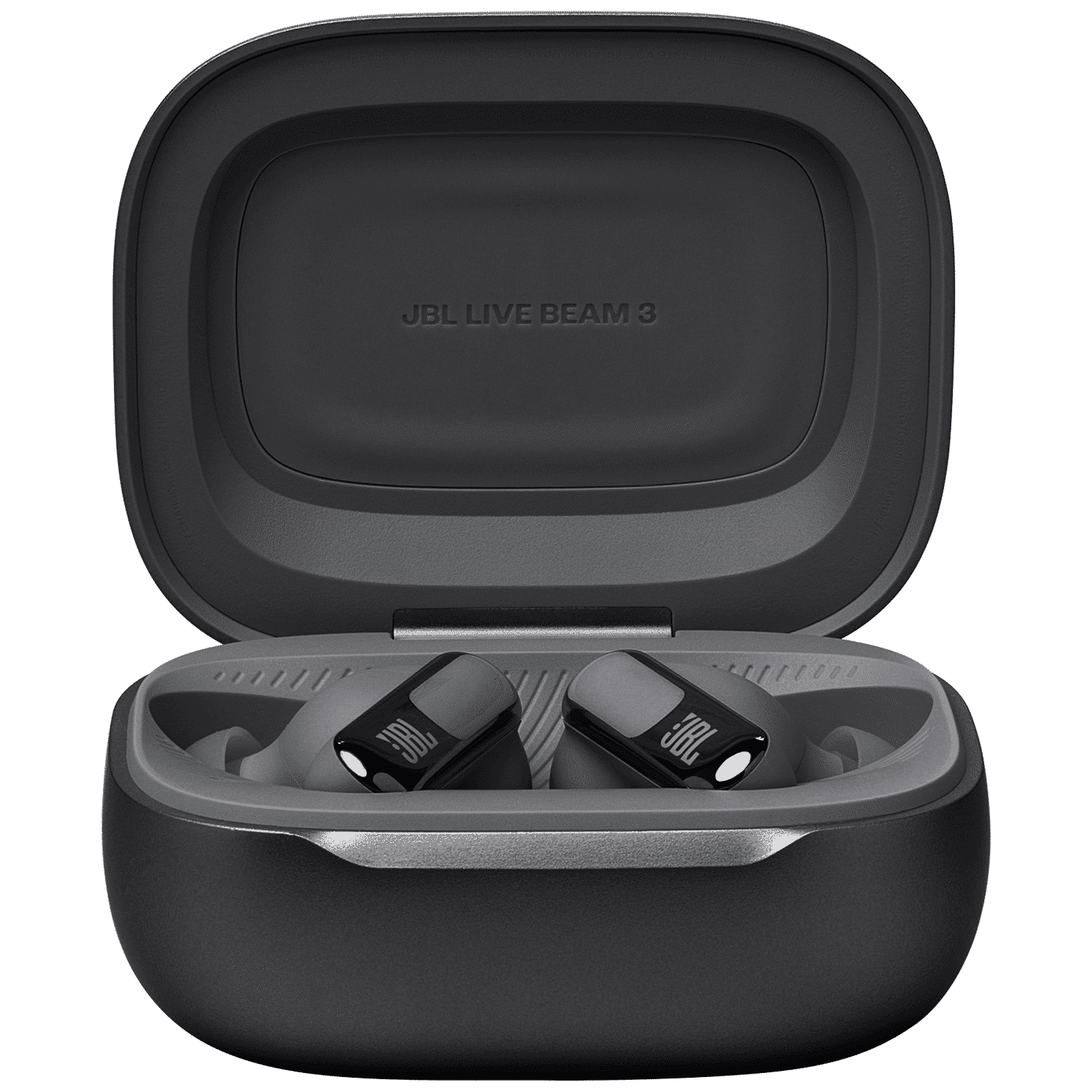 JBL Live Beam 3 TWS Earbuds with Adaptive Noise Cancellation (IP55 Waterproof & Dustproof, Touchscreen Display, Black)_5