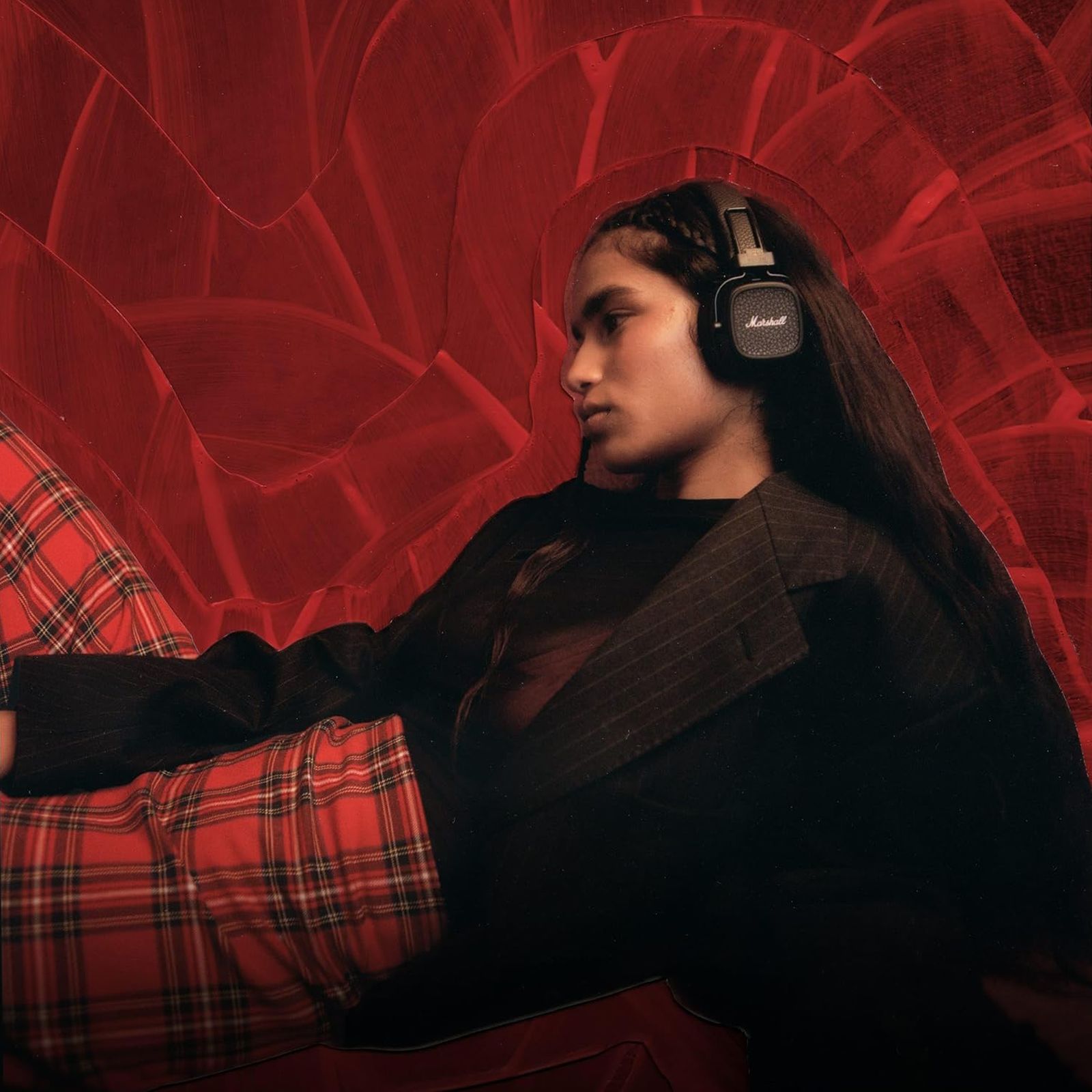 Marshall Major V Bluetooth Headphone with Mic (Upto 100 Hours Playback, On Ear, Black)_7