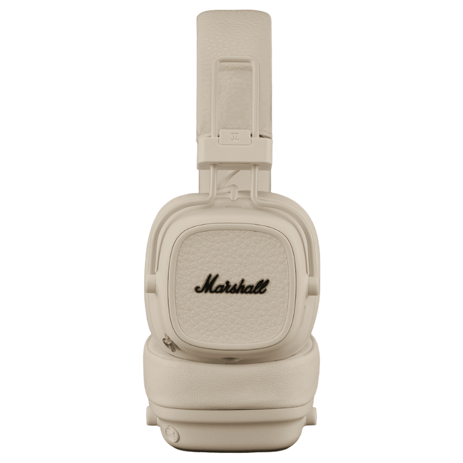 Marshall Major V Bluetooth Headphone with Mic (Upto 100 Hours Playback, On Ear, Cream)_5