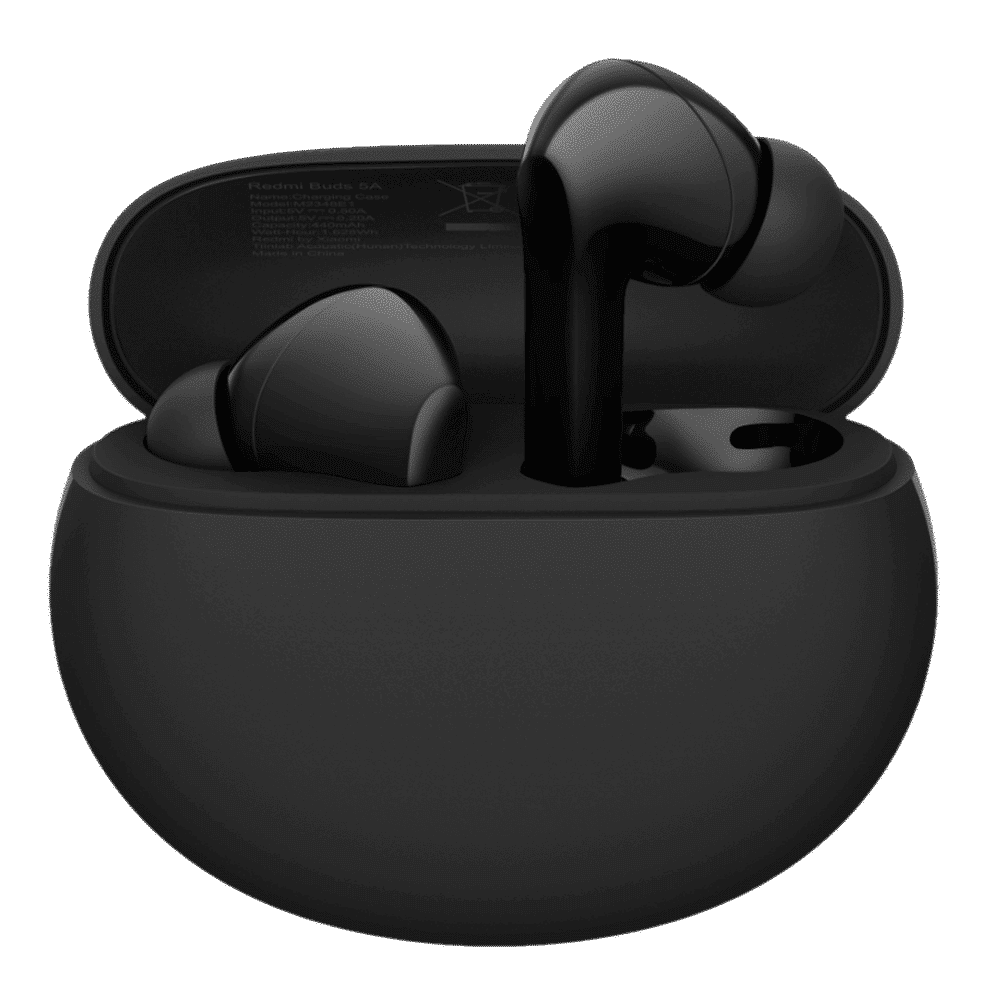 Redmi Buds 5A TWS Earbuds with Active Noise Cancellation (IPX4 Sweat Resistant, 10 Mins Quick Charge, Black)_1