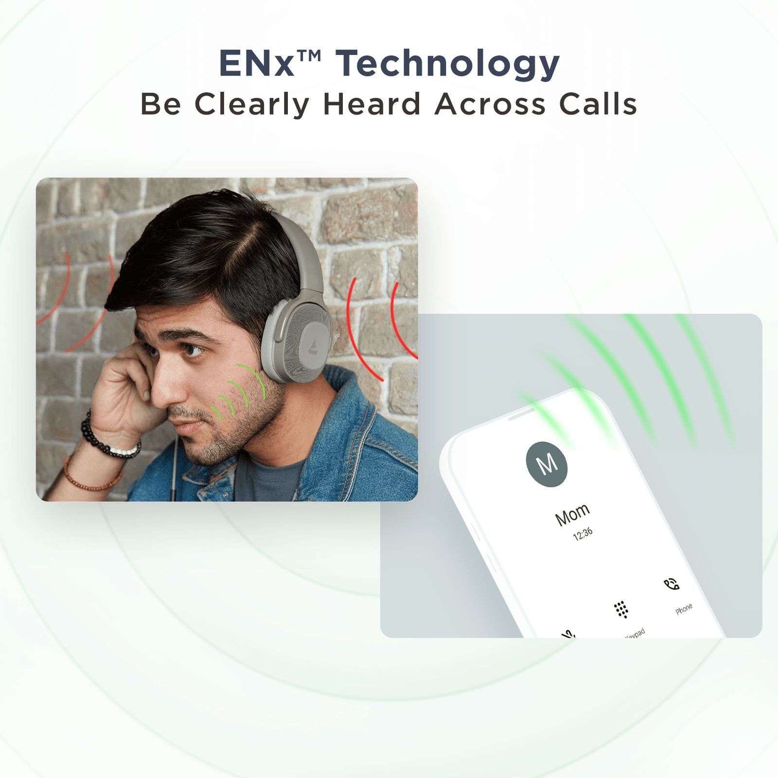 boAt Rockerz 425 Bluetooth Headphone with Mic (Environmental Noise Cancellation, Over Ear, Ash Grey)_3