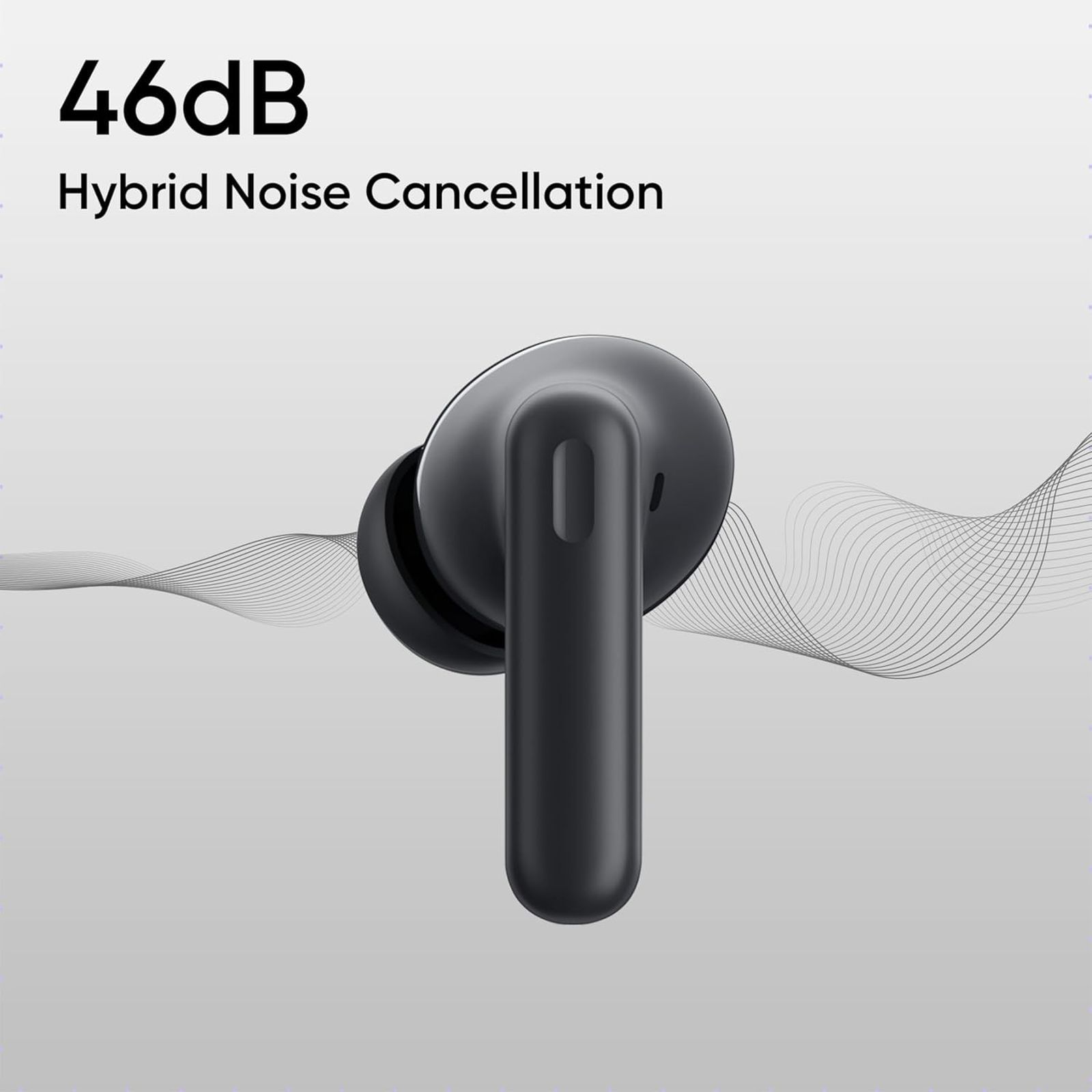 realme T310 TWS Earbuds with Hybrid Noise Cancellation (IP55 Water & Dust Resistance, 40 Hours Playback, Vibrant Black)_8