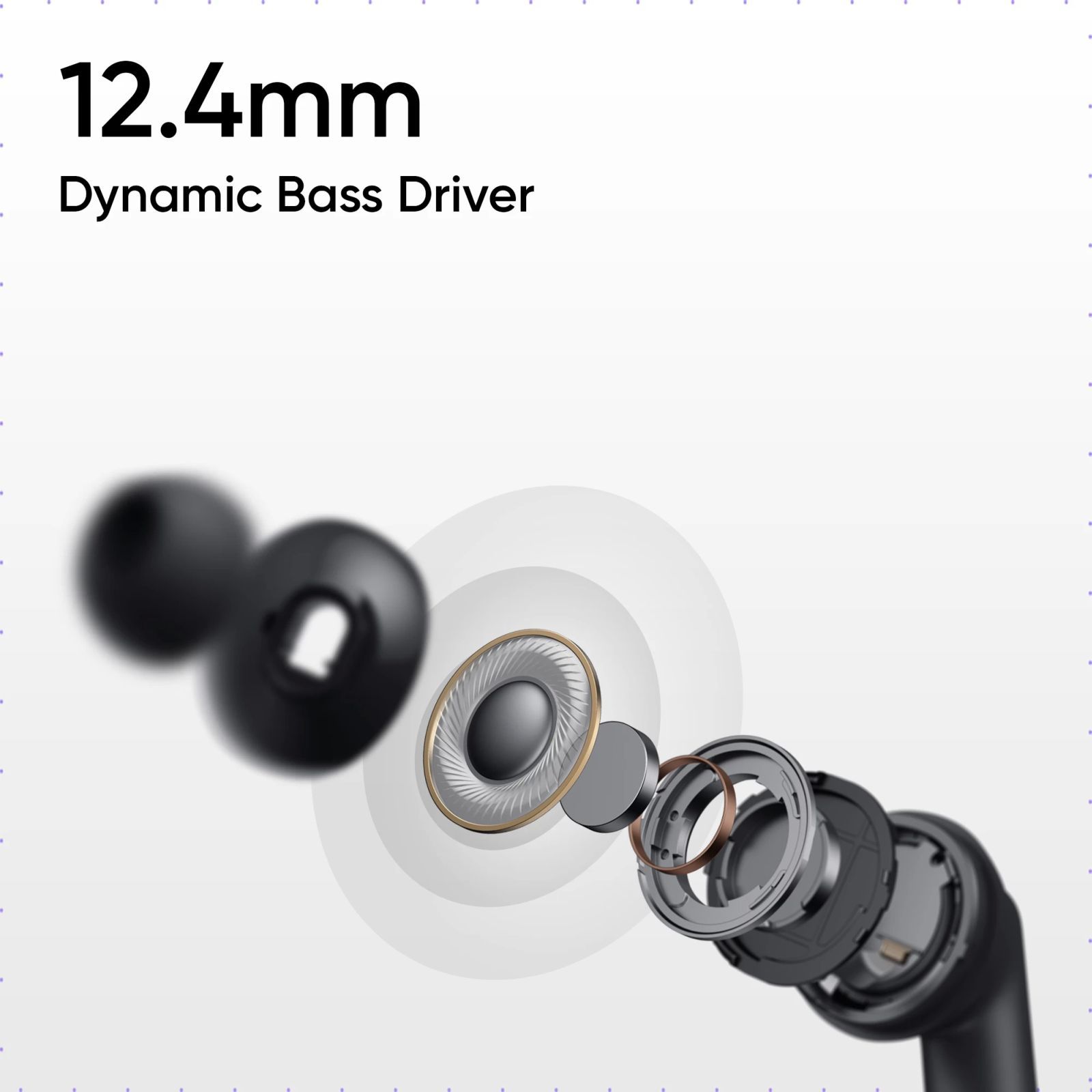 realme T310 TWS Earbuds with Hybrid Noise Cancellation (IP55 Water & Dust Resistance, 40 Hours Playback, Agile White)_10