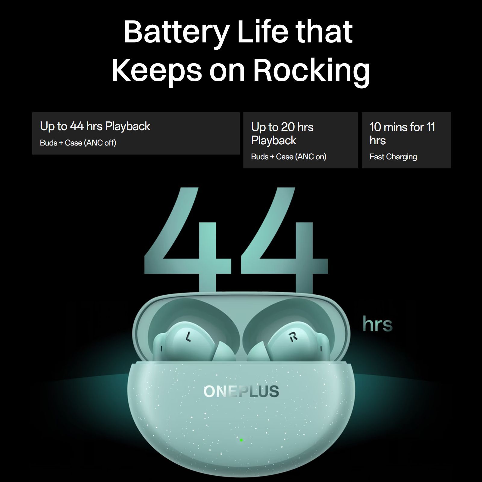 OnePlus Nord Buds 3 Pro TWS Earbuds with Active Noise Cancellation (IP55 Water Resistant, Dual Connection, Soft Jade)_9