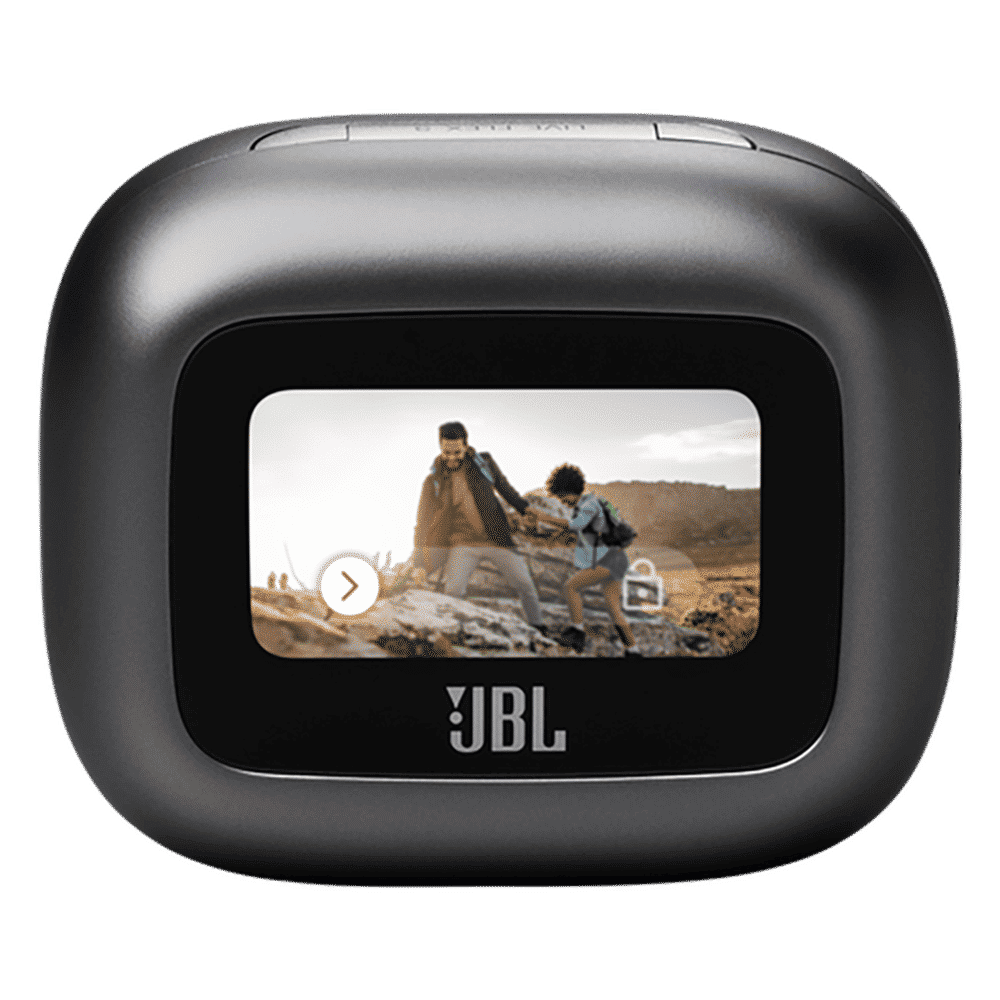 JBL Live Flex 3 TWS Earbuds with Adaptive Noise Cancellation (IP54 Water Resistant, Touchscreen Display, Black) JBL Live Flex 3 TWS Earbuds with Adaptive Noise Cancellation (IP54 Water Resistant, Touchscreen Display, Black)_11
