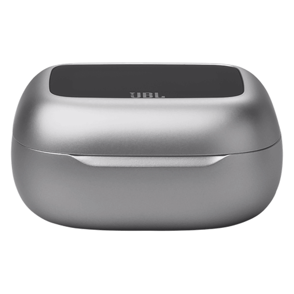 JBL Live Flex 3 TWS Earbuds with Adaptive Noise Cancellation (IP54 Water Resistant, Touchscreen Display, Silver) JBL Live Flex 3 TWS Earbuds with Adaptive Noise Cancellation (IP54 Water Resistant, Touchscreen Display, Silver)_6