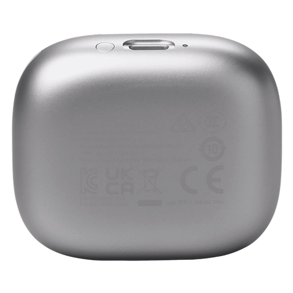 JBL Live Flex 3 TWS Earbuds with Adaptive Noise Cancellation (IP54 Water Resistant, Touchscreen Display, Silver) JBL Live Flex 3 TWS Earbuds with Adaptive Noise Cancellation (IP54 Water Resistant, Touchscreen Display, Silver)_8