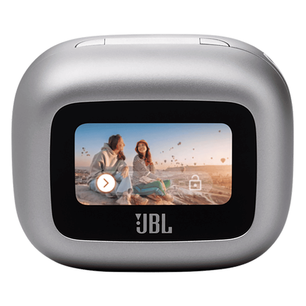JBL Live Buds 3 TWS Earbuds with Adaptive Noise Cancellation (IP55 Water Resistant, Touchscreen Display, Silver) JBL Live Buds 3 TWS Earbuds with Adaptive Noise Cancellation (IP55 Water Resistant, Touchscreen Display, Silver)_9