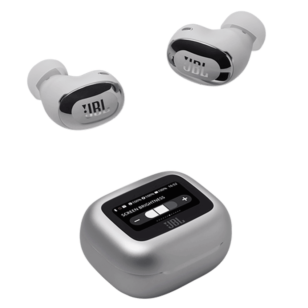 JBL Live Buds 3 TWS Earbuds with Adaptive Noise Cancellation (IP55 Water Resistant, Touchscreen Display, Silver) JBL Live Buds 3 TWS Earbuds with Adaptive Noise Cancellation (IP55 Water Resistant, Touchscreen Display, Silver)_8