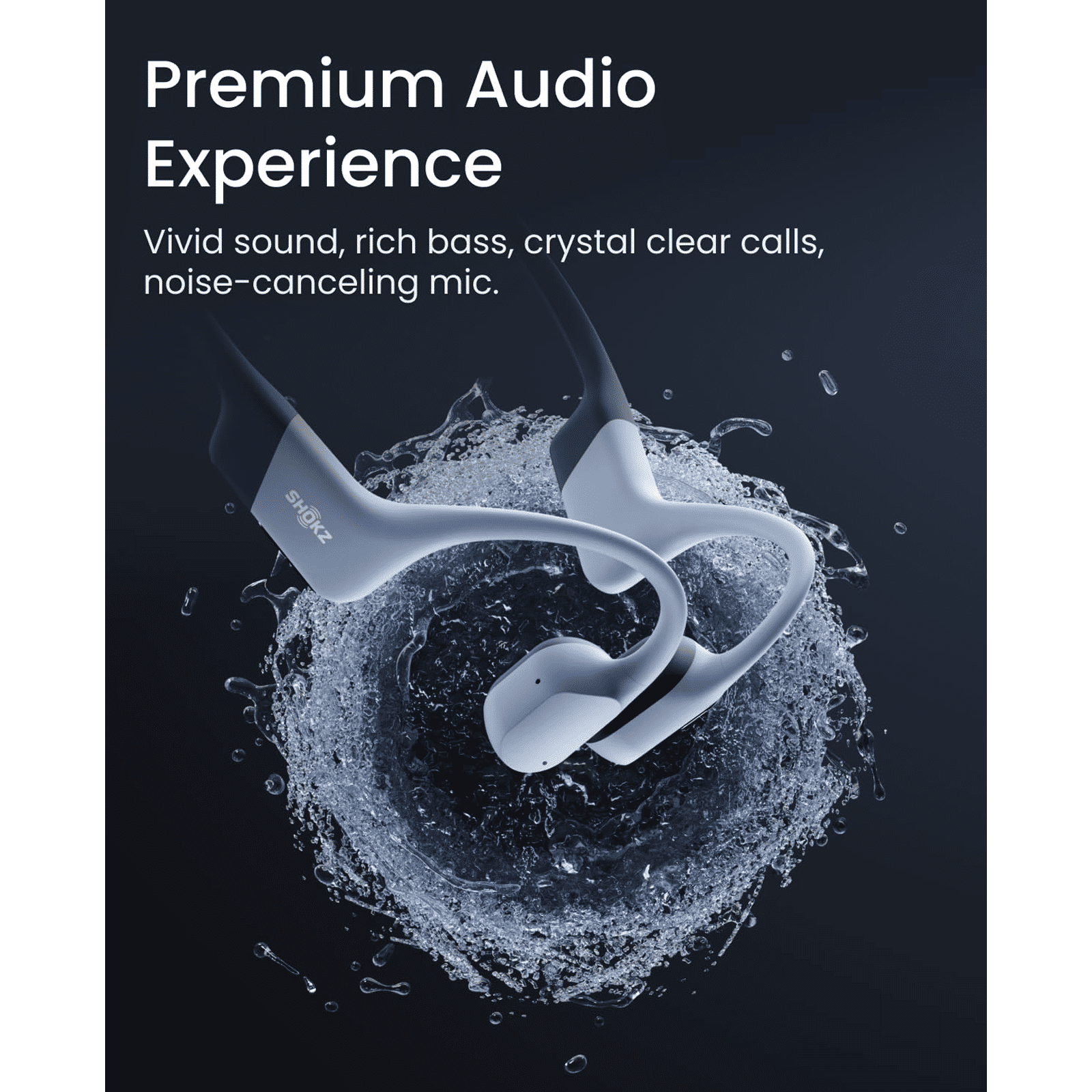 SHOKZ OpenSwim Pro Bone Conduction Bluetooth Headphone with Environmental Noise Cancellation (IP68 Waterproof, Built For Swimming, Grey) SHOKZ OpenSwim Pro Bone Conduction Bluetooth Headphone with Environmental Noise Cancellation (IP68 Waterproof, Built For Swimming, Grey)_3