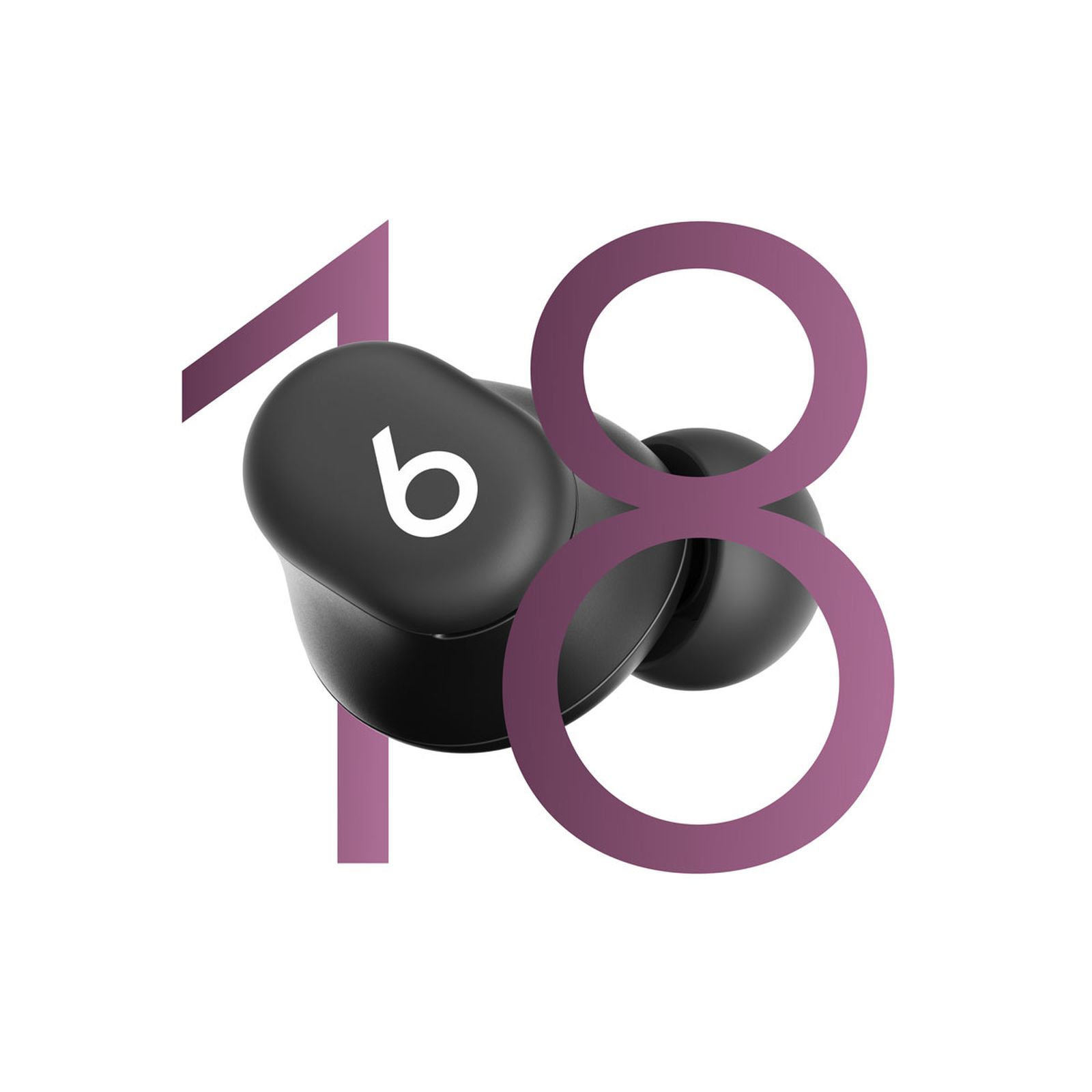 beats Solo TWS Earbuds with Passive Noise Isolation (18 Hours Playback, Matt Black)_3