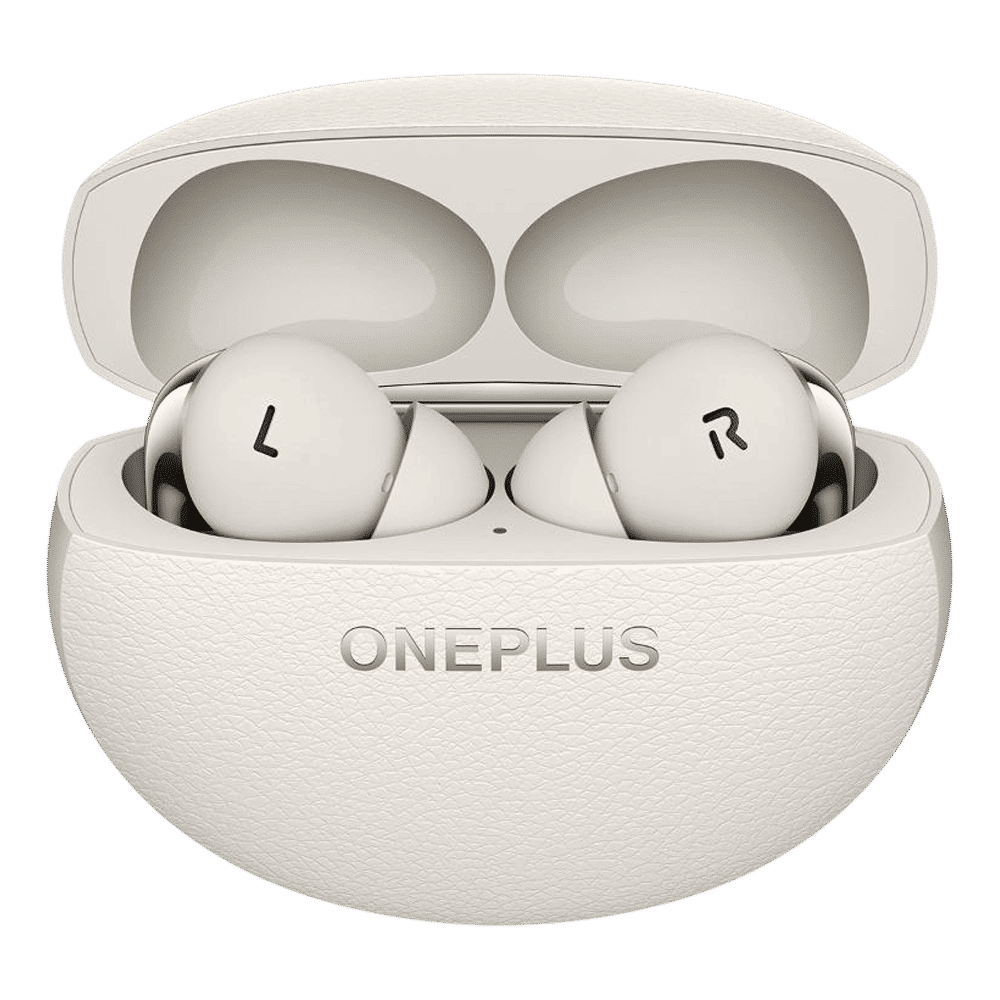 OnePlus Buds Pro 3 TWS Earbuds with Adaptive Noise Cancellation (IP55 Dust Resistant, 43 Hours Playback, Lunar Radiance)_8