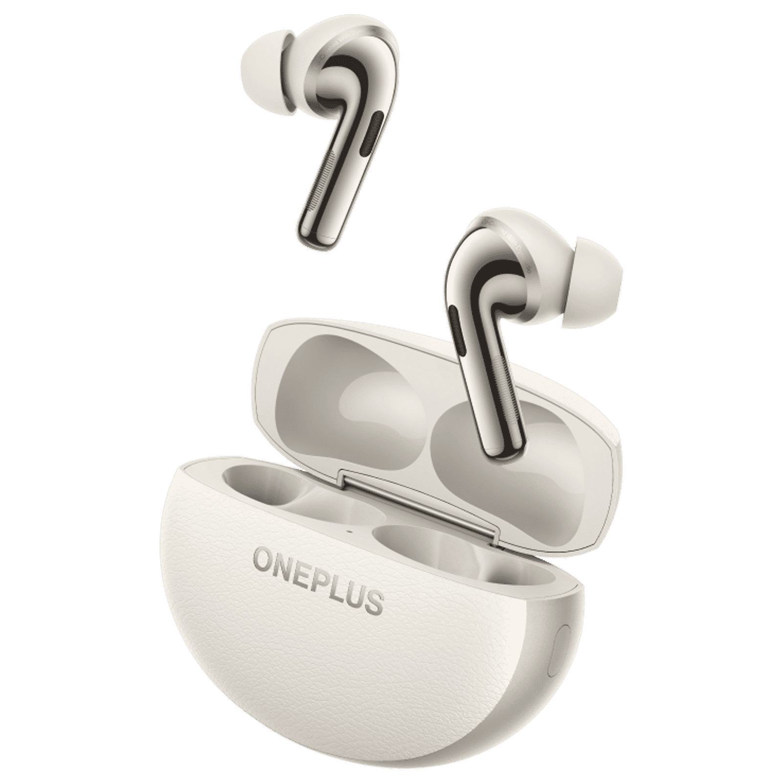 OnePlus Buds Pro 3 TWS Earbuds with Adaptive Noise Cancellation (IP55 Dust Resistant, 43 Hours Playback, Lunar Radiance)_6