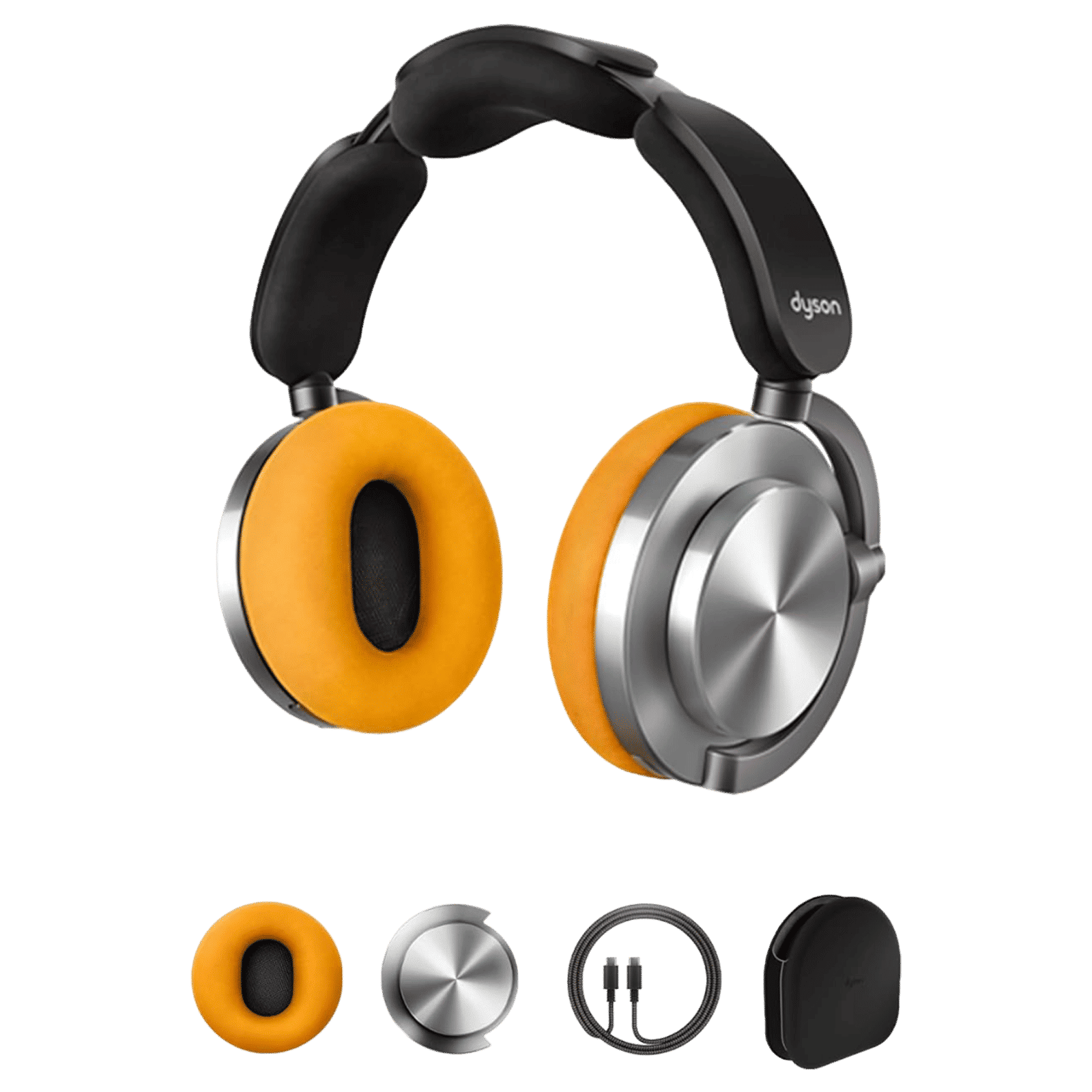 dyson OnTrac Bluetooth Headphone with Mic (Siri Voice Assistant, Over Ear, CNC Aluminium) dyson OnTrac Bluetooth Headphone with Mic (Siri Voice Assistant, Over Ear, CNC Aluminium)_1