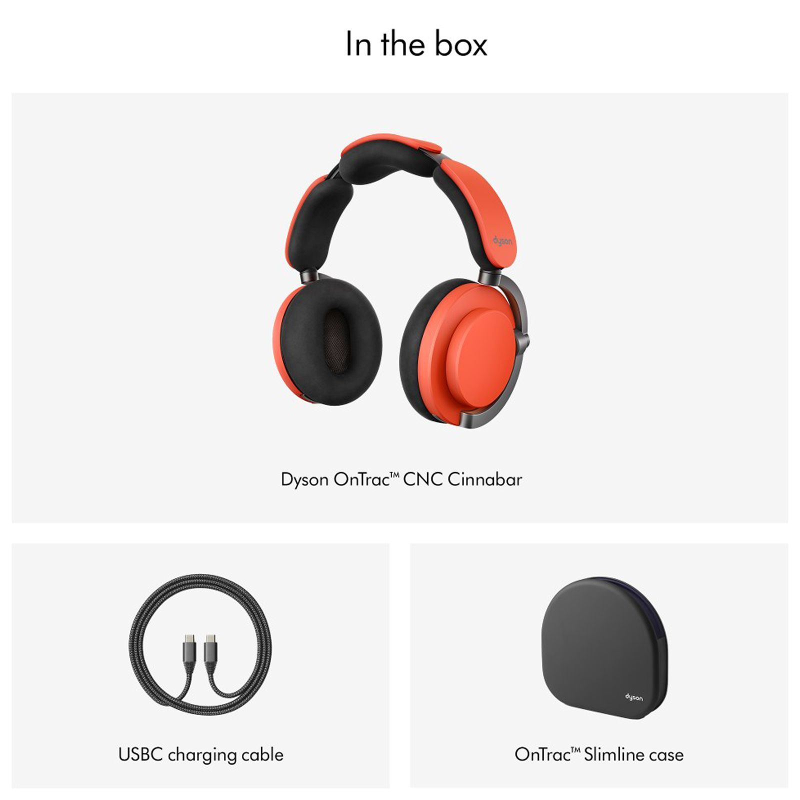 dyson OnTrac Bluetooth Headphone with Mic (Siri Voice Assistant, Over Ear, Ceramic Cinnabar) dyson OnTrac Bluetooth Headphone with Mic (Siri Voice Assistant, Over Ear, Ceramic Cinnabar)_3