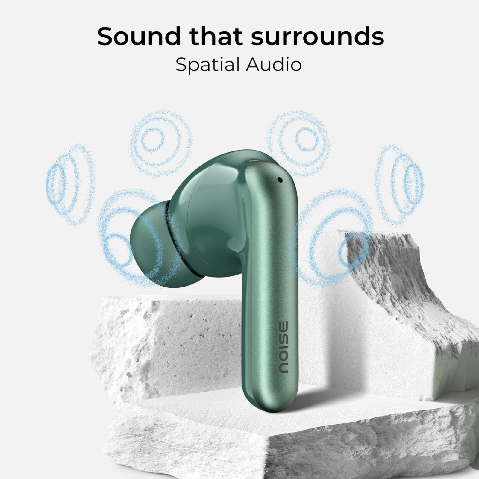 noise Air Buds Pro 4 TWS Earbuds with Active Noise Cancellation (IPX5 Water Resistant, Spatial Audio, Jade Green)_8
