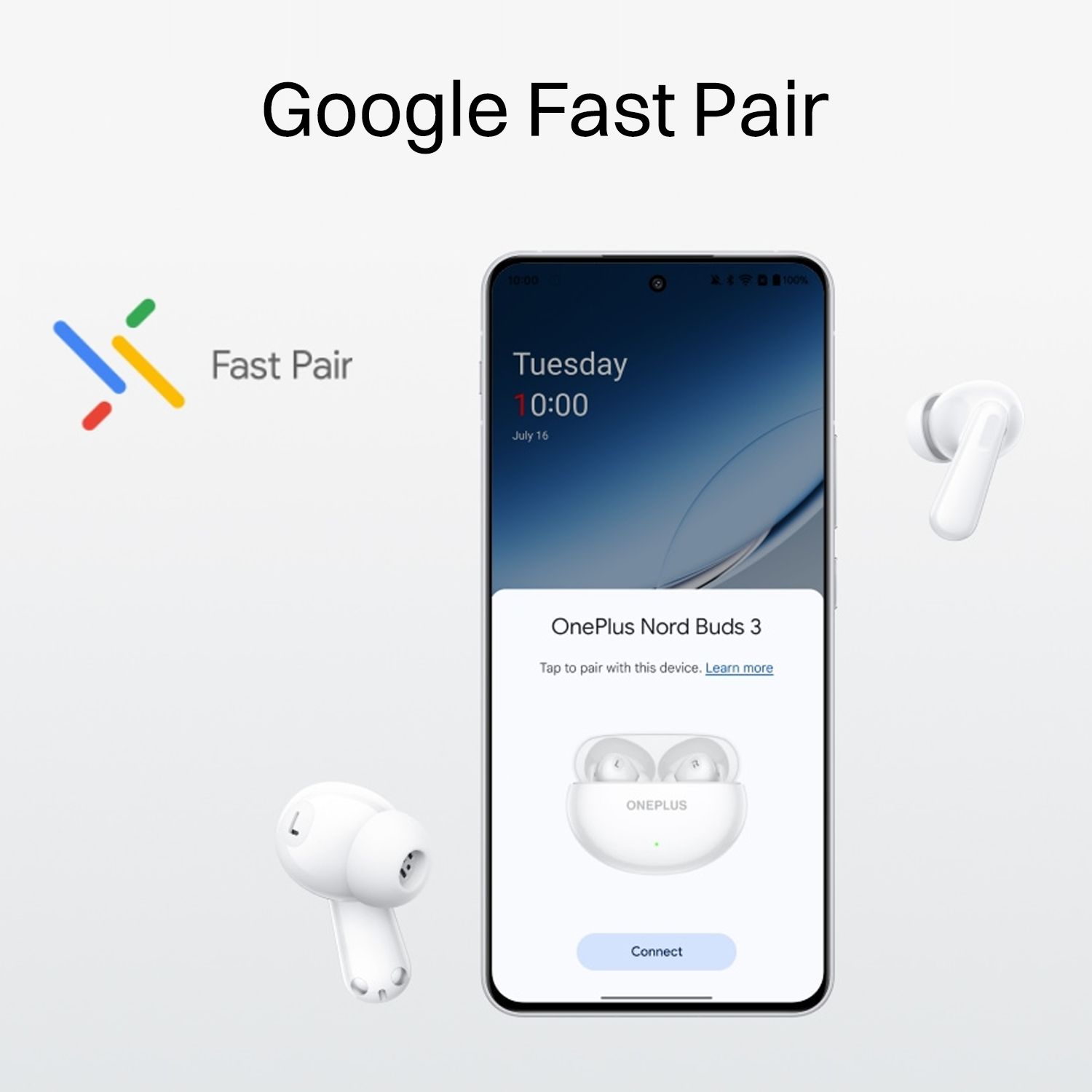 OnePlus Nord Buds 3 TWS Earbuds with Active Noise Cancellation (IP55 Water and Dust Resistant, 43 Hours Playback, Harmonic Gray)_13