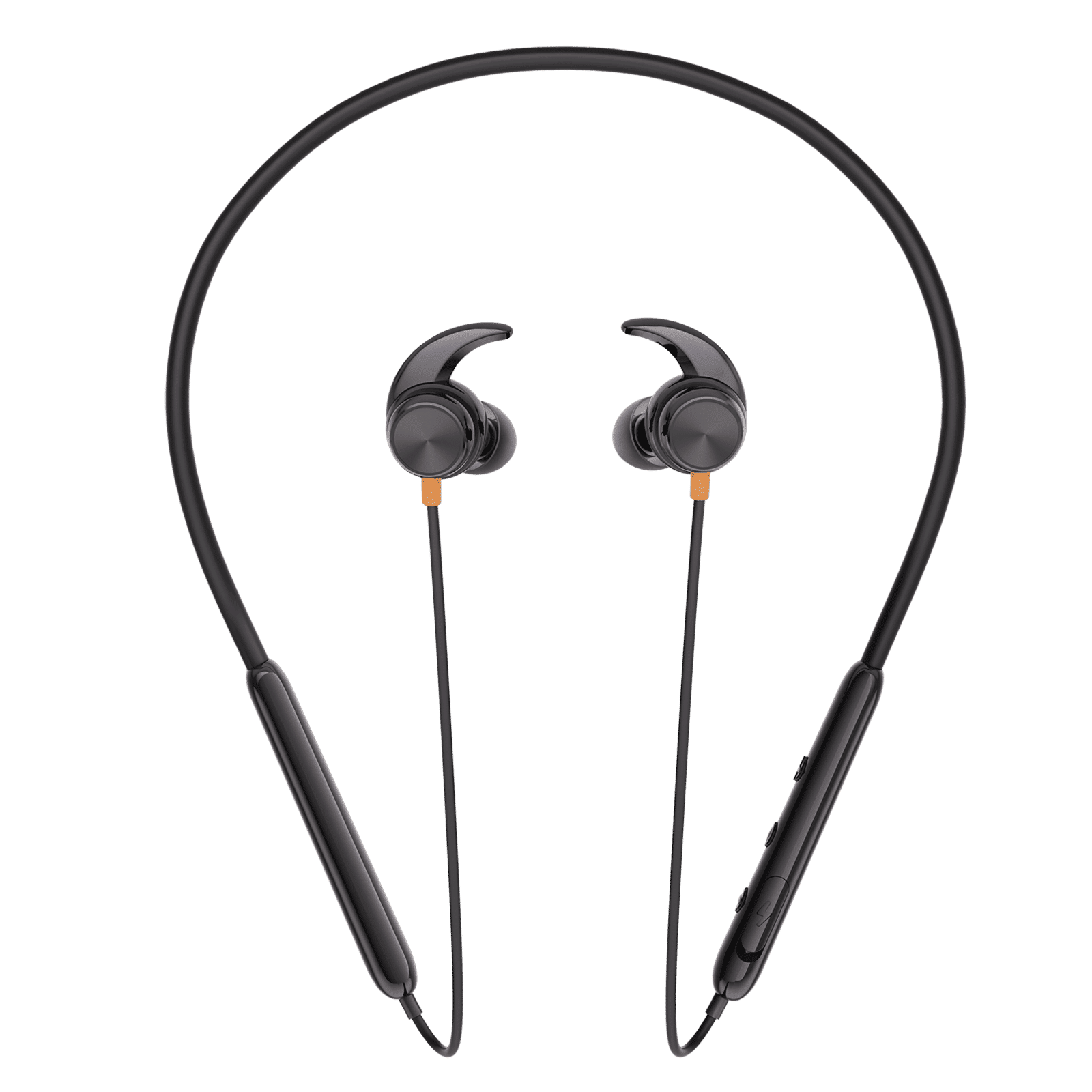 Itel N35 PRO IEB-35 Neckband (IPX5 Water Resistant, 10mm Bass Boost Driver, Black)_3