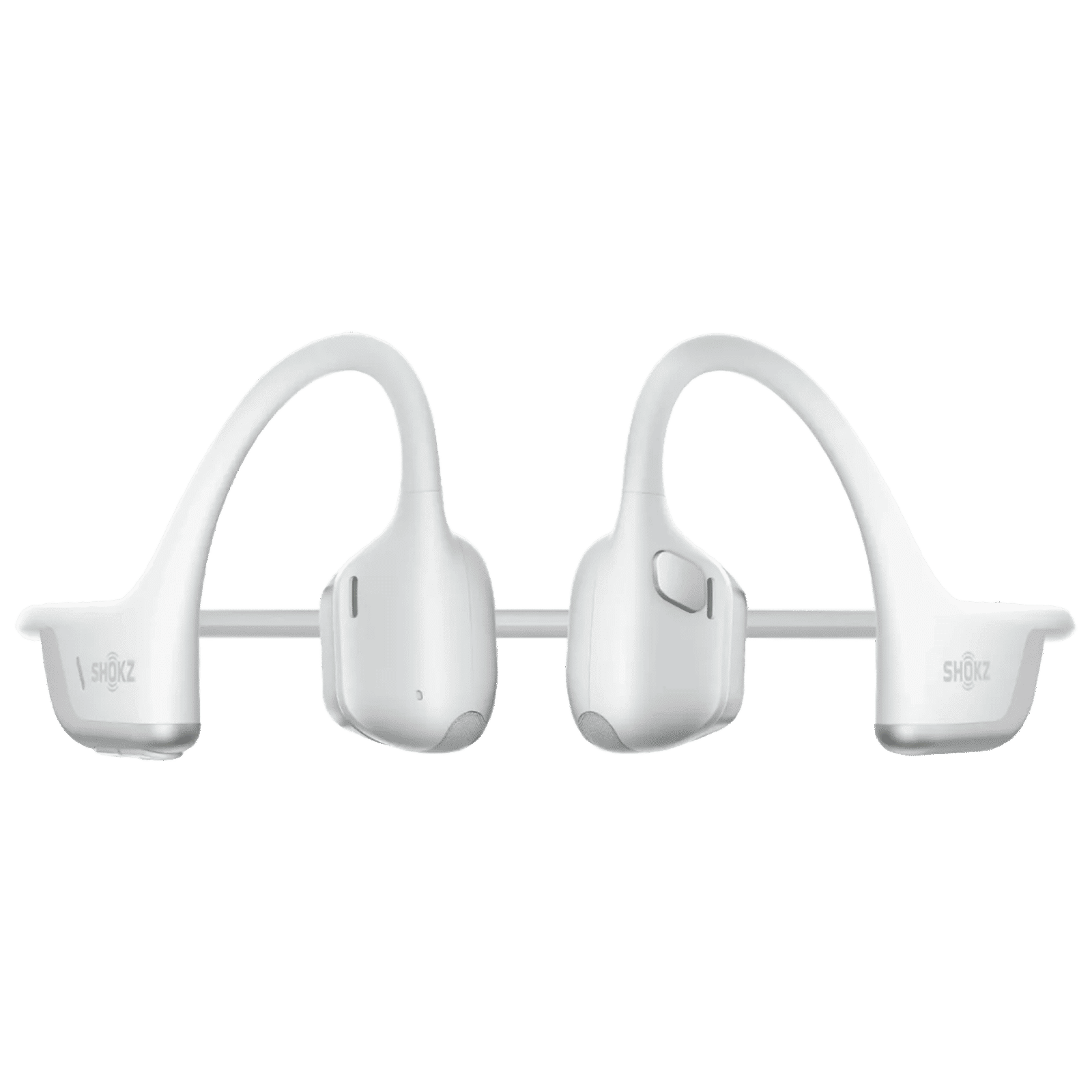 SHOKZ OpenRun Pro 2 Bone Conduction Bluetooth Headphone with Active Noise Cancellation (IP55 Water Resistant, Quick Charge, Silver)_2